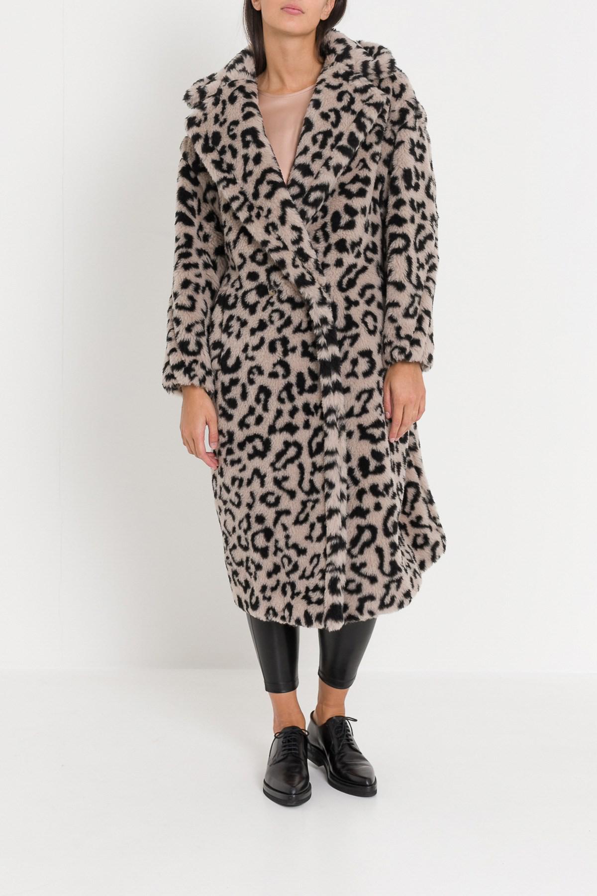 Max Mara Wool Teddy Bear Icon Coat in Black Lyst