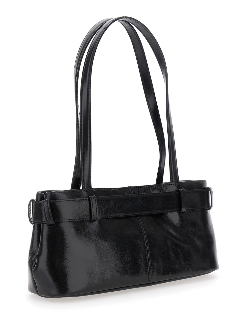 OSOI 'Brocle' Shoulder Bag With Belt And Pendant Key Details