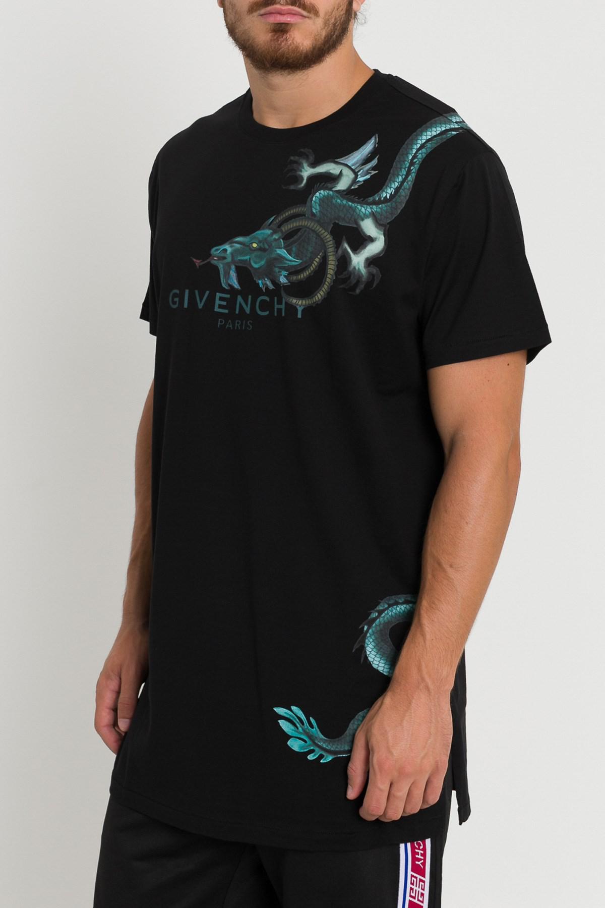 Givenchy Cotton Capricorn Dragon Tee in 