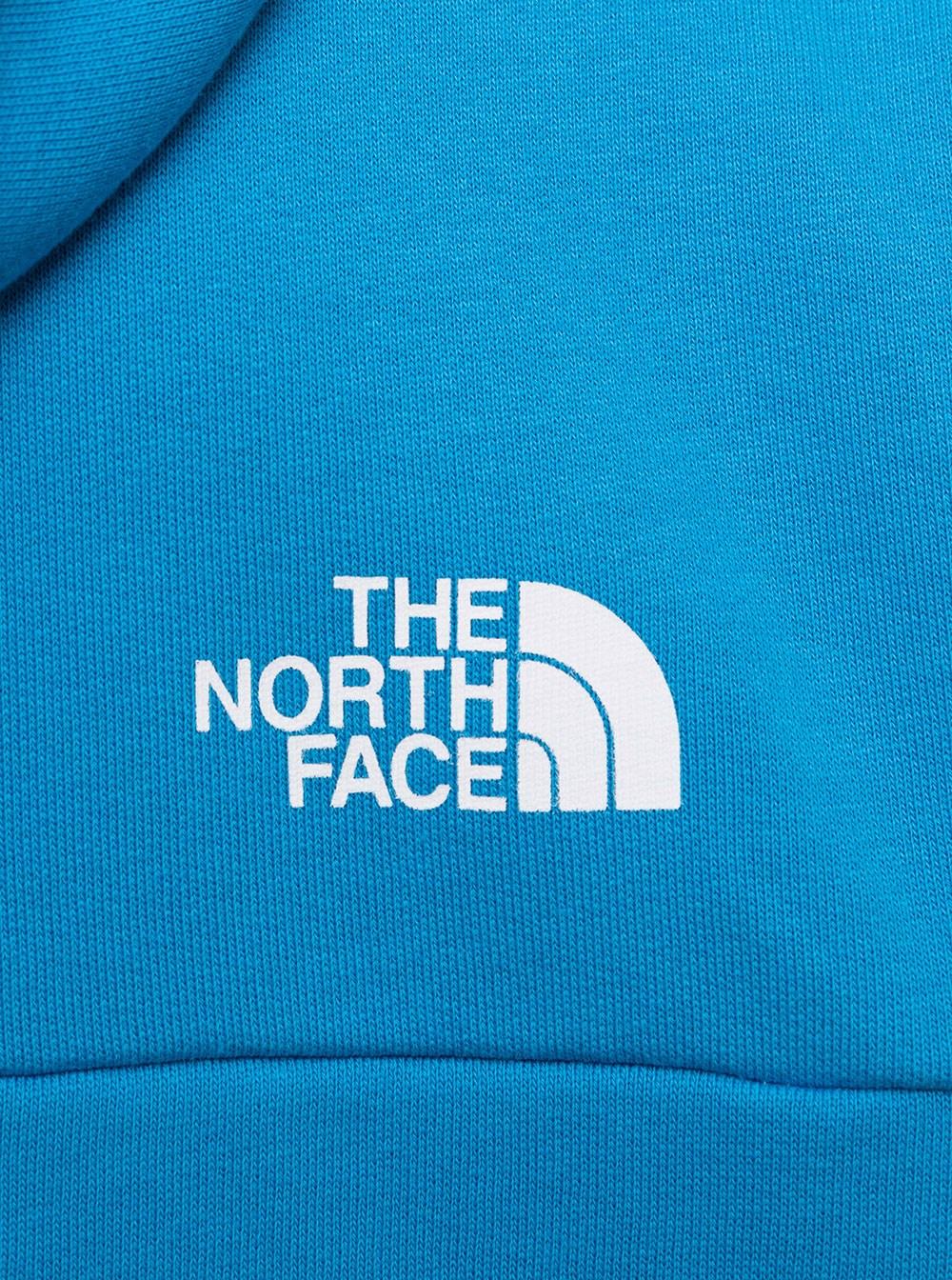The North Face 'fine Alpine' Light Blue Hoodie In Cotton for Men | Lyst