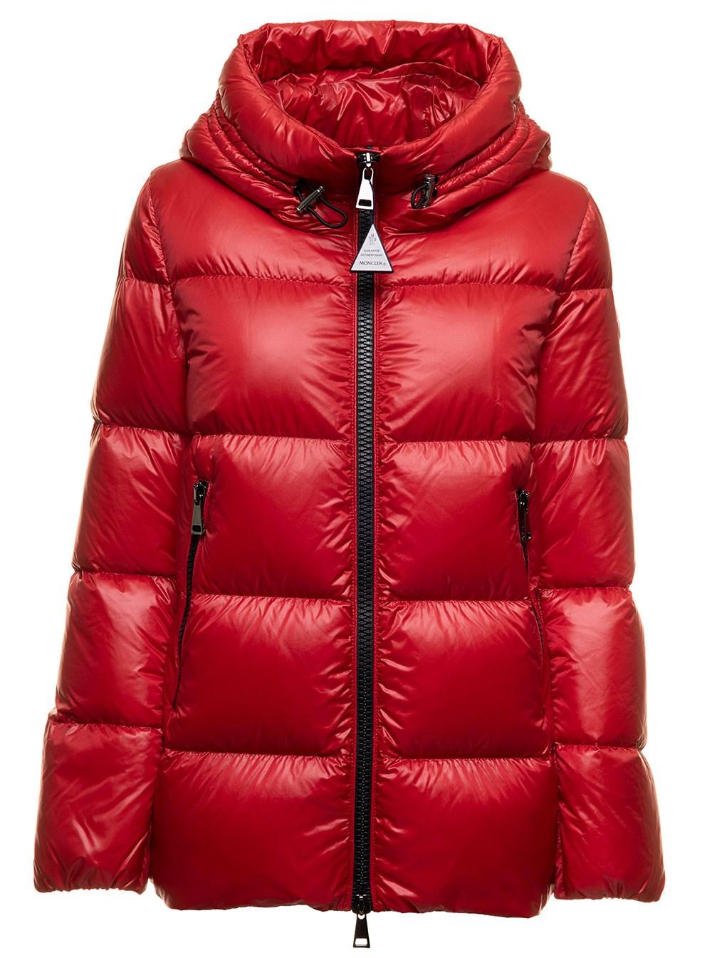 Moncler Seritte Down Jacket In In Matte Padded Quilting Nylon With Hood ...