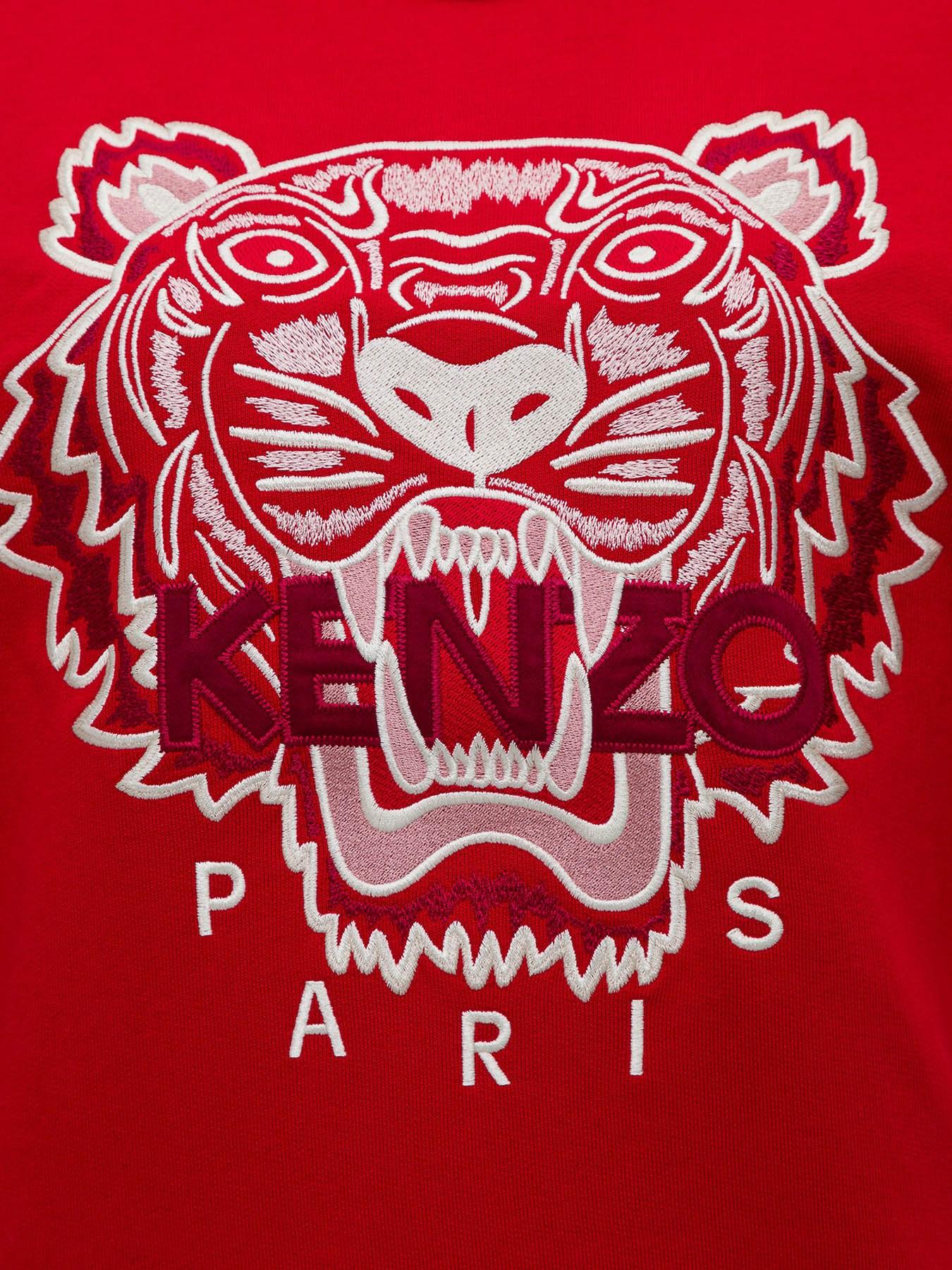 kenzo red tiger sweatshirt
