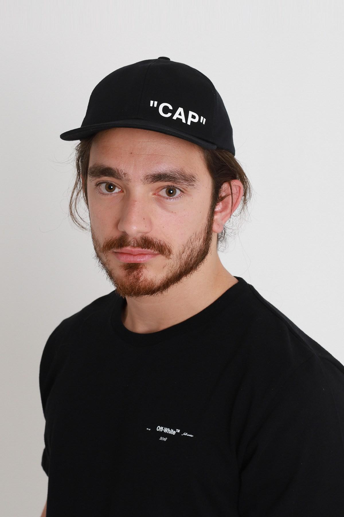 off white quote cap