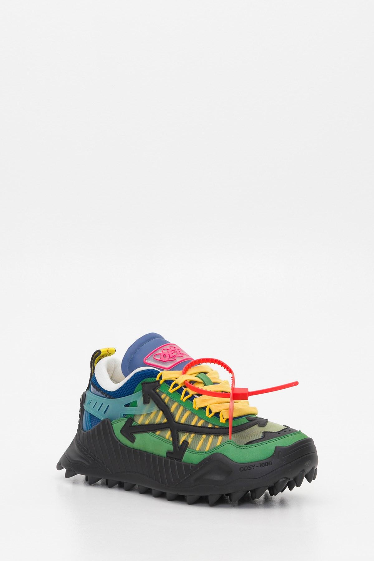 Sneaker Green Odsy-1000Off-White c/o Virgil Abloh in Pelle da Uomo | Lyst