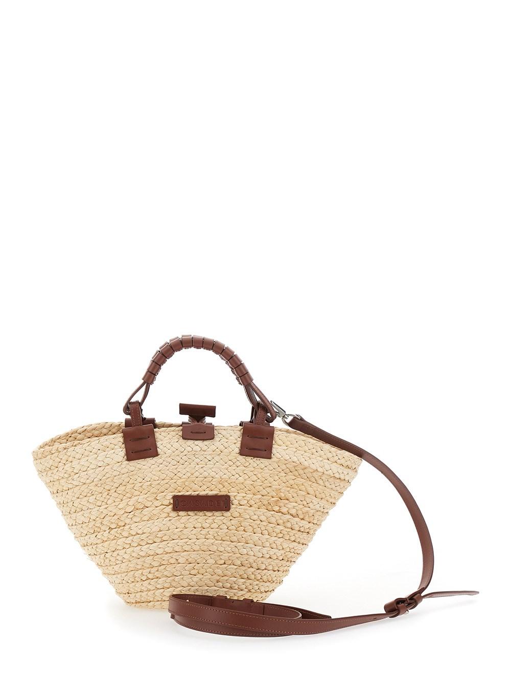 トートバッグ Casadei Shopper Casadei Tote Bag With Removable Shoulder Strap And Logo