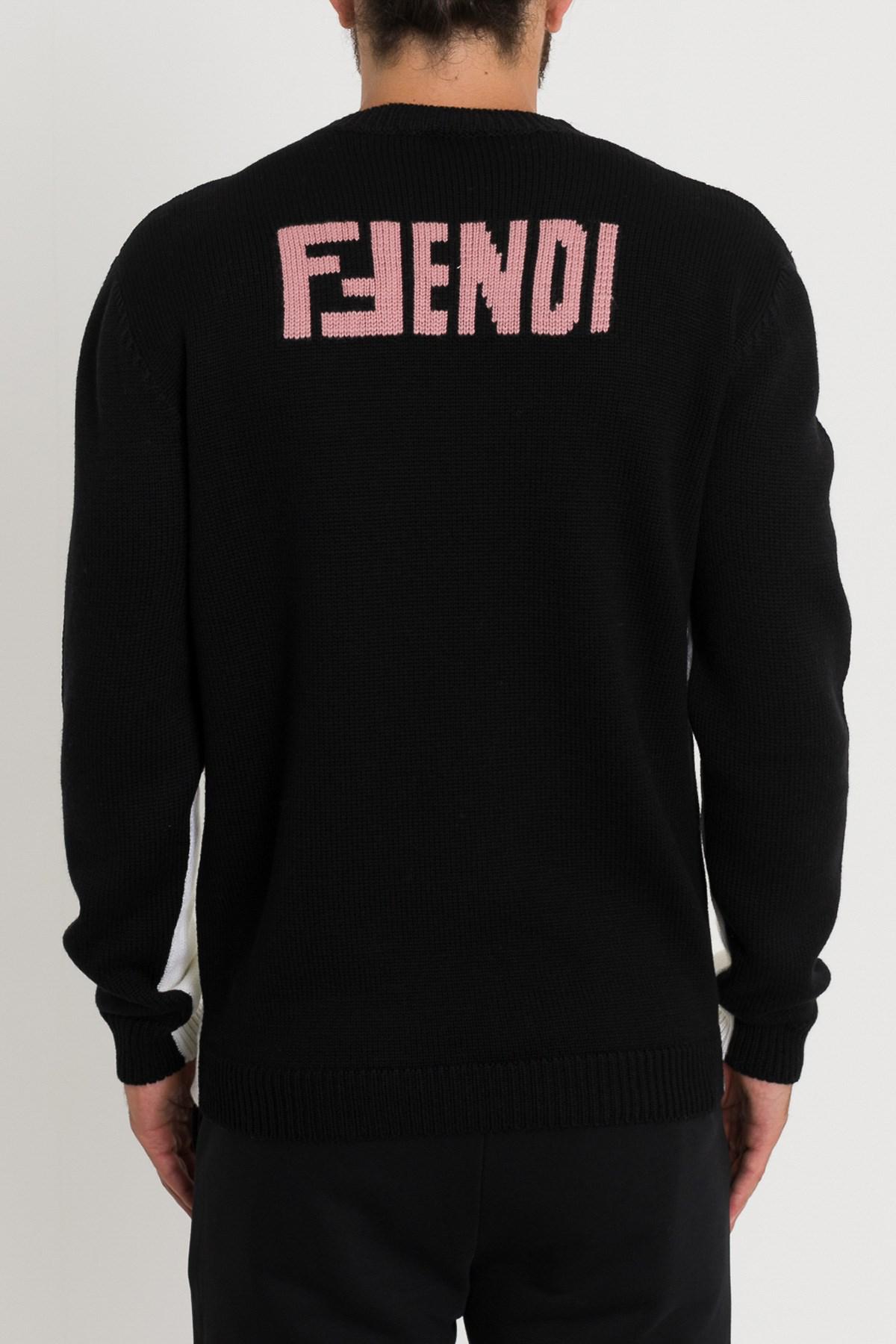 Fendi Wool Freedom Sweater for Men - Lyst