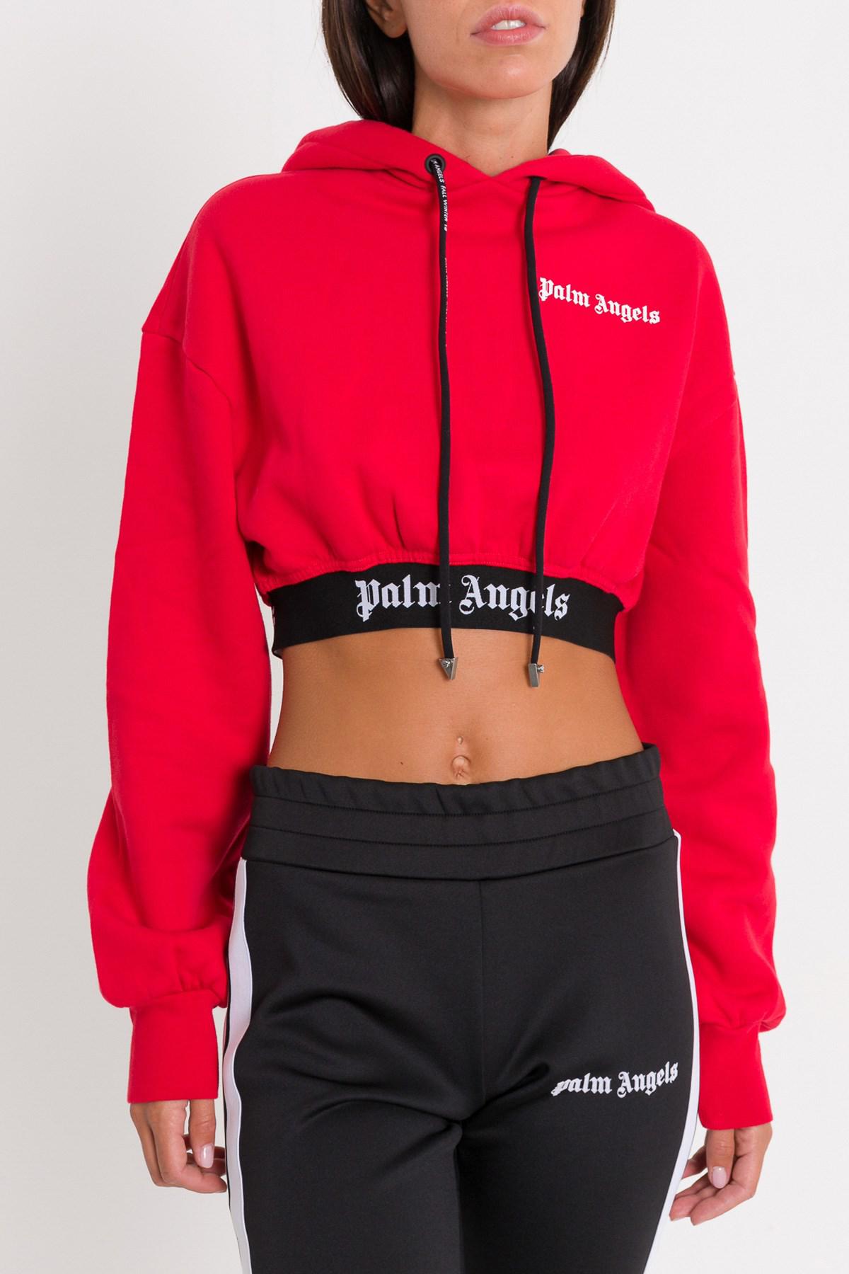 palm angels crop sweater