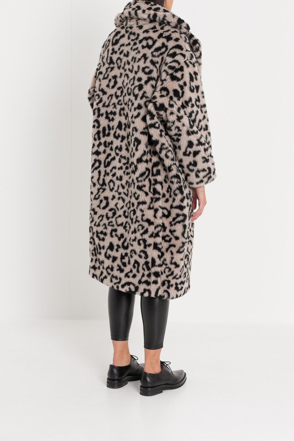 Max Mara Wool Teddy Bear Icon Coat in Black Lyst