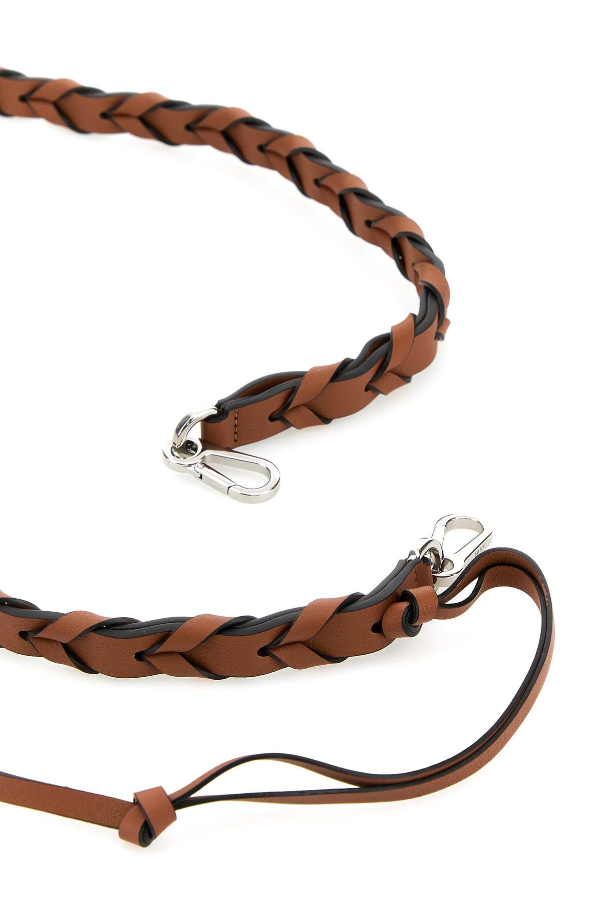 Loewe Braided Thin Strap in Black | Lyst