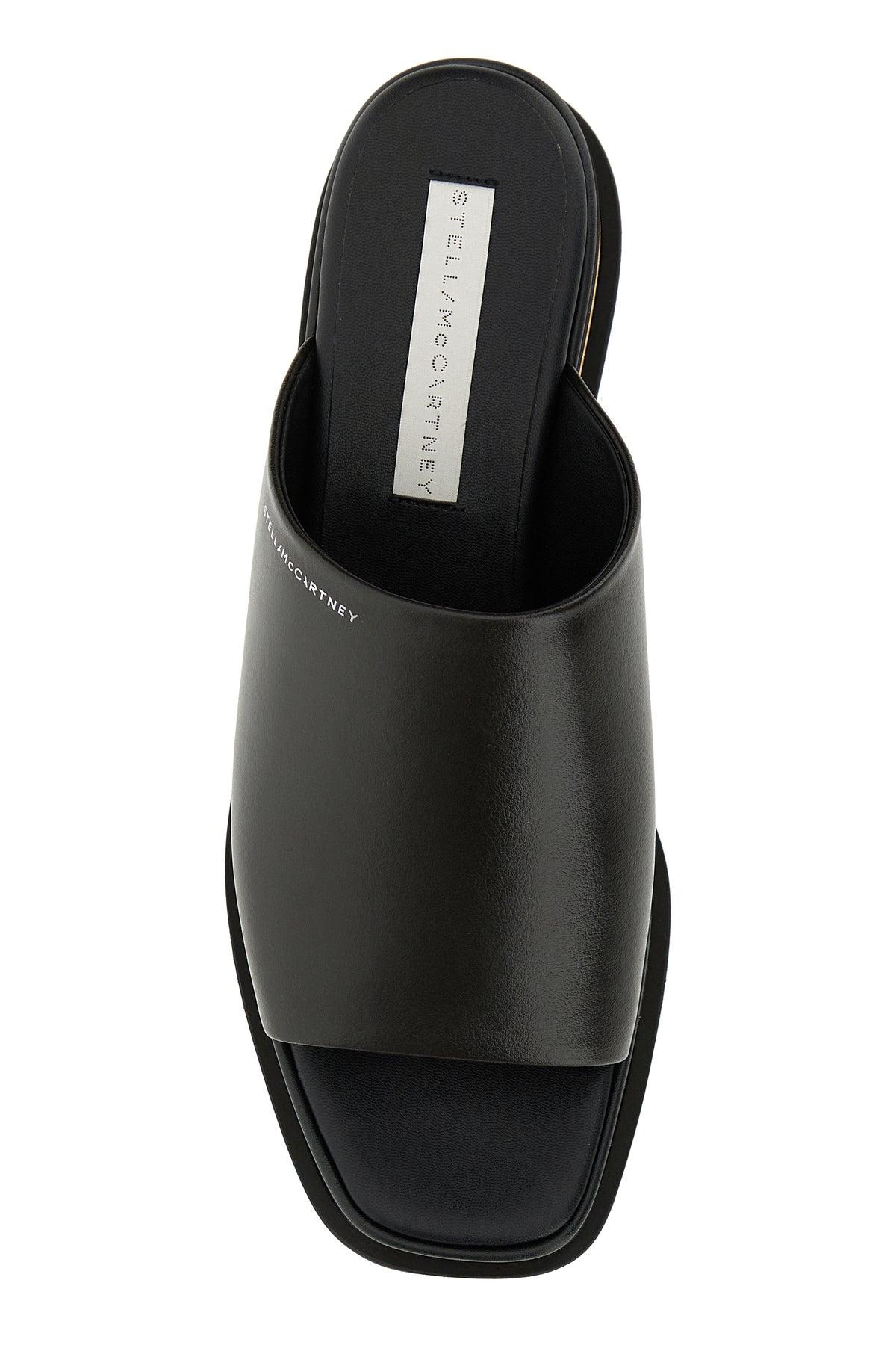 サンダル・ミュール STELLA MCCARTNEY BLACK ALTER MAT SNEAK-EYE MULES Stella McCartney Alter Mat Sneak-Eye Mules in Black | Lyst
