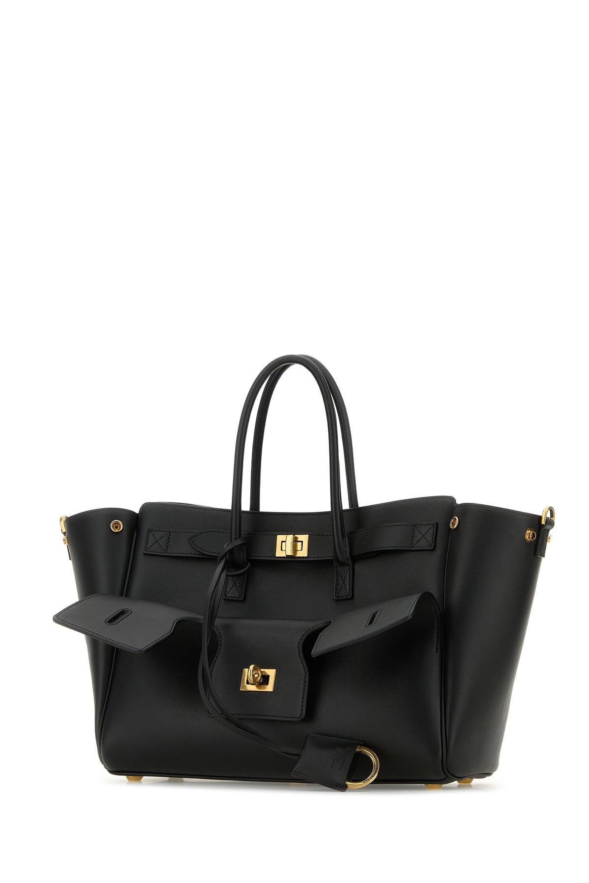 【送料&関税込】Balenciaga Black Leather Small Carry All Bel 0400022221918_BLACK?wid=600&