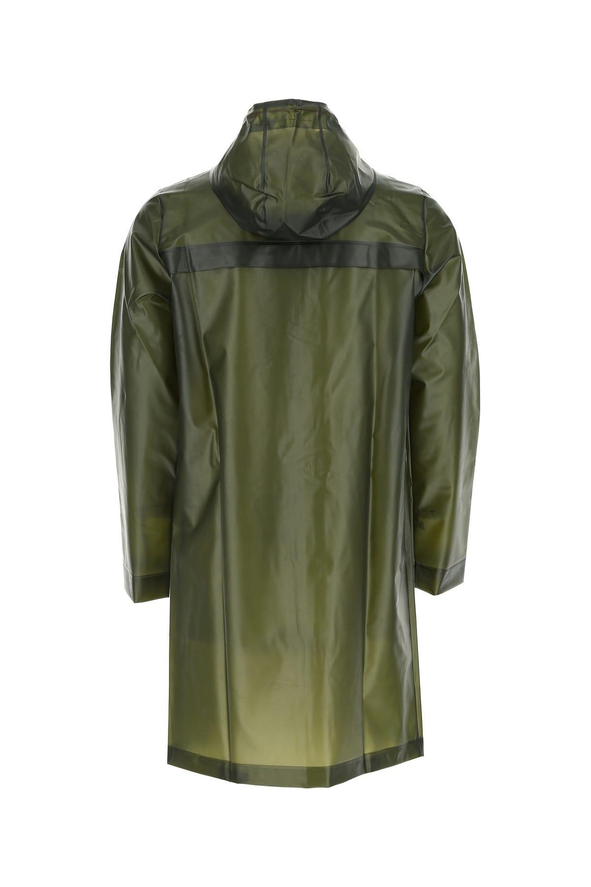 Saint James Dark Green Polyurethane Raincoat for Men - Lyst