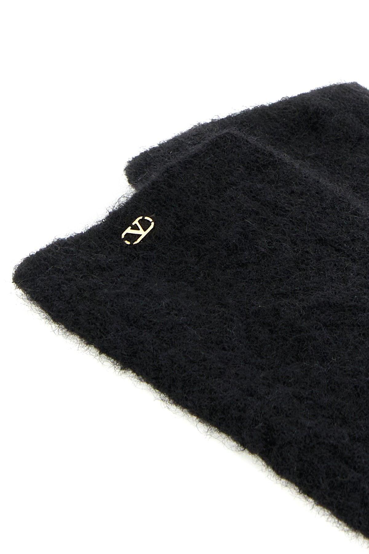 ヘアアクセサリー VALENTINO IVORY STRETCH MOHAIR BLEND SOCKS Mohair Socks for Woman in Latte | Valentino US