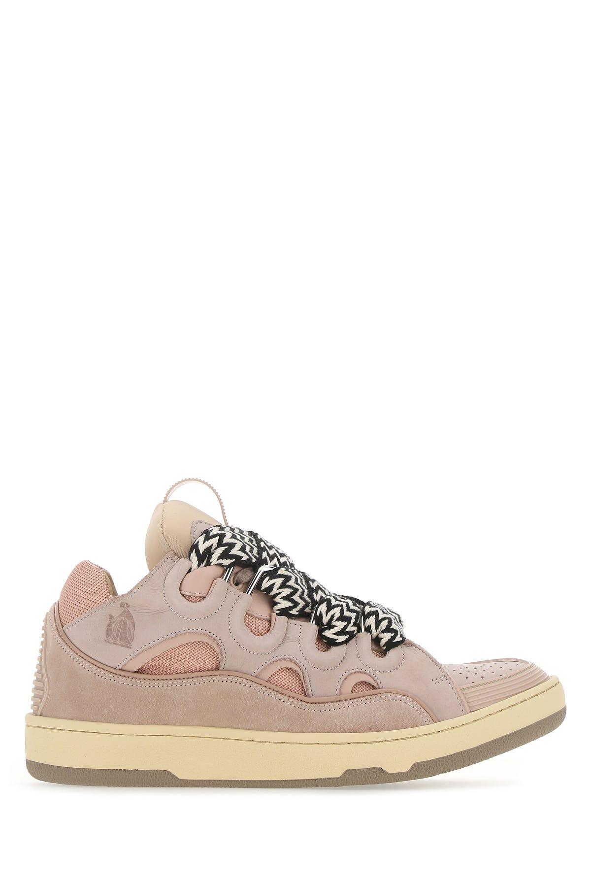 Sneaker Lanvin | SNEAKER BASSE CLAY IN PELLE BIANCA Uomo - Edizioni Mago
