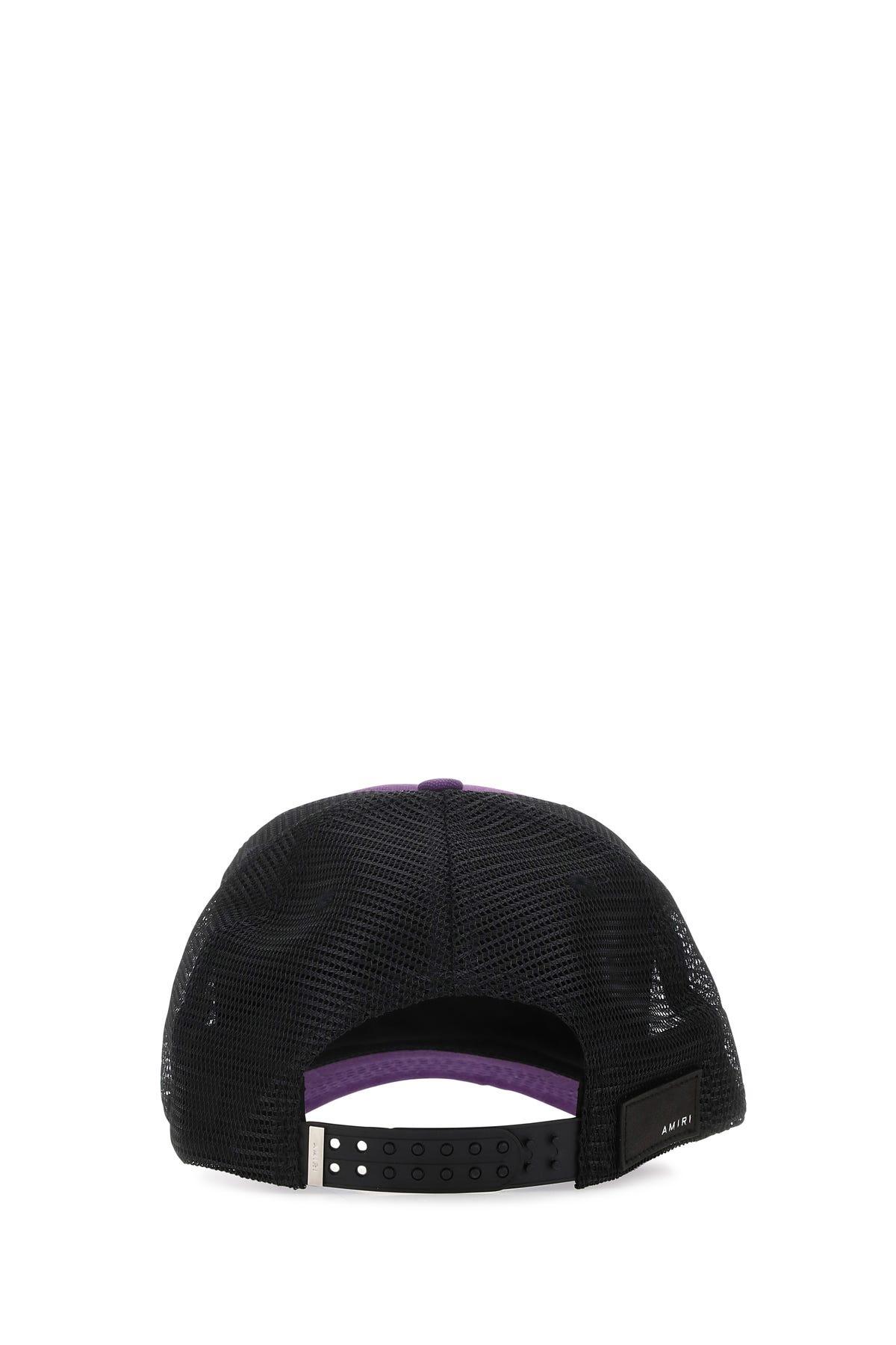 Amiri Embroidered-logo Baseball Cap in Purple for Men | Lyst