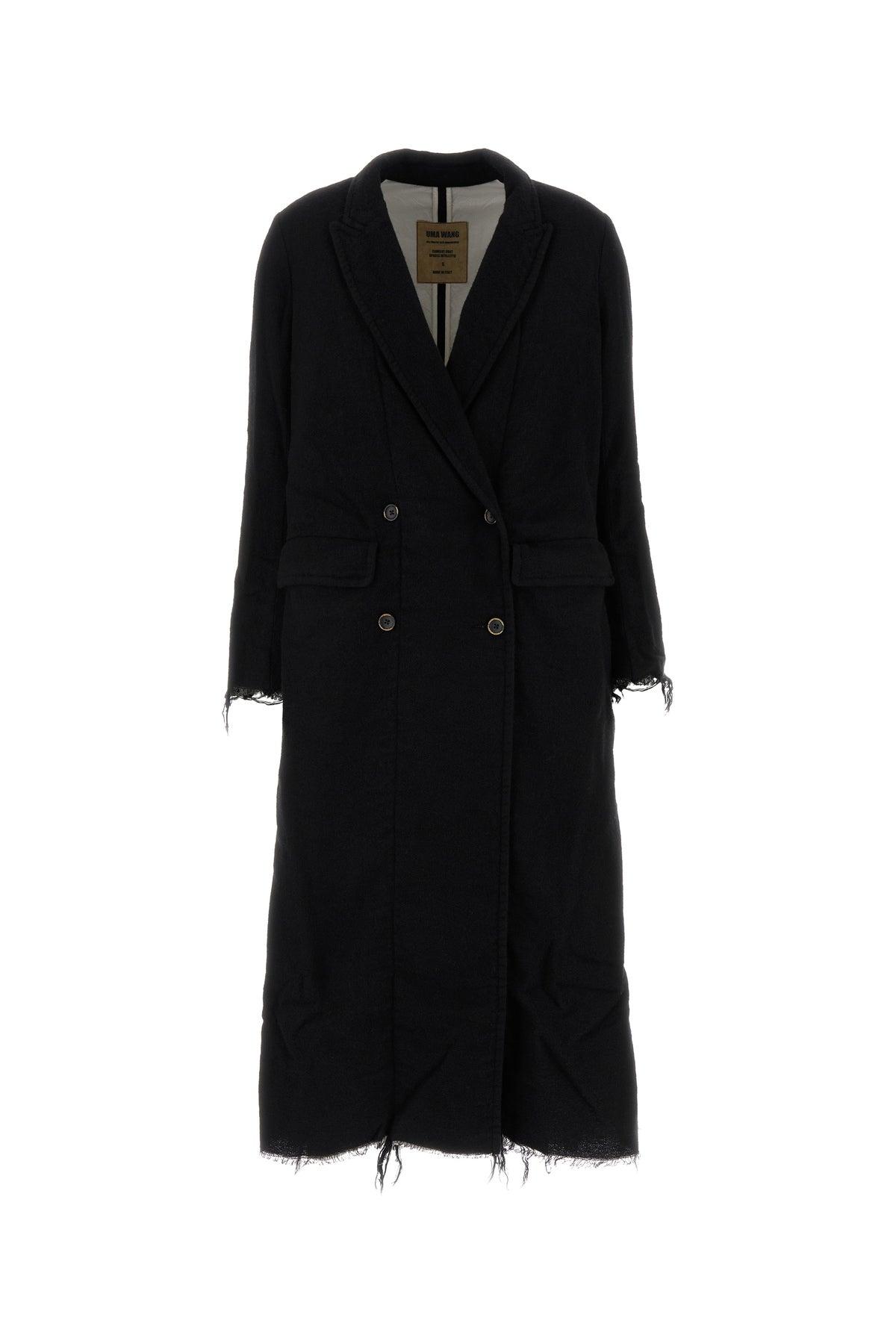 最終値下 UMA WANG 22AW CALEB COAT UMA WANG CALEB COAT purple/tan _ FASCINATE Osaka Japan. -FASCINATE