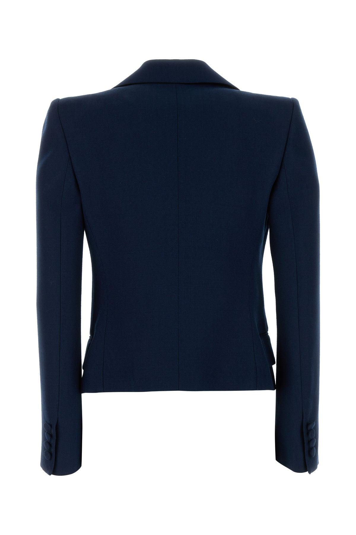 ジャケット VALENTINO GARAVANI Navy Blue Viscose Blazer Valentino Garavani Navy Blue Viscose Blazer | Lyst