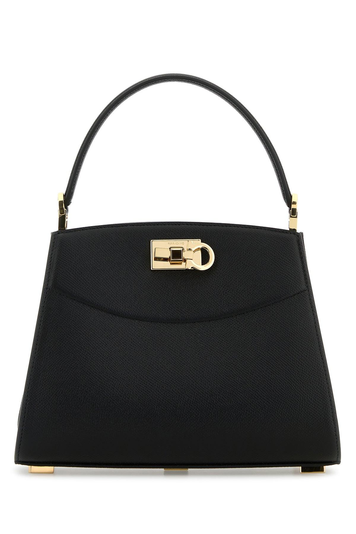 SALE♪関税込【FERRAGAMO】STUDIO BOX MINI 2WAYバッグ FERRAGAMO Studio Box Mini Leather Top-Handle Bag | Saks