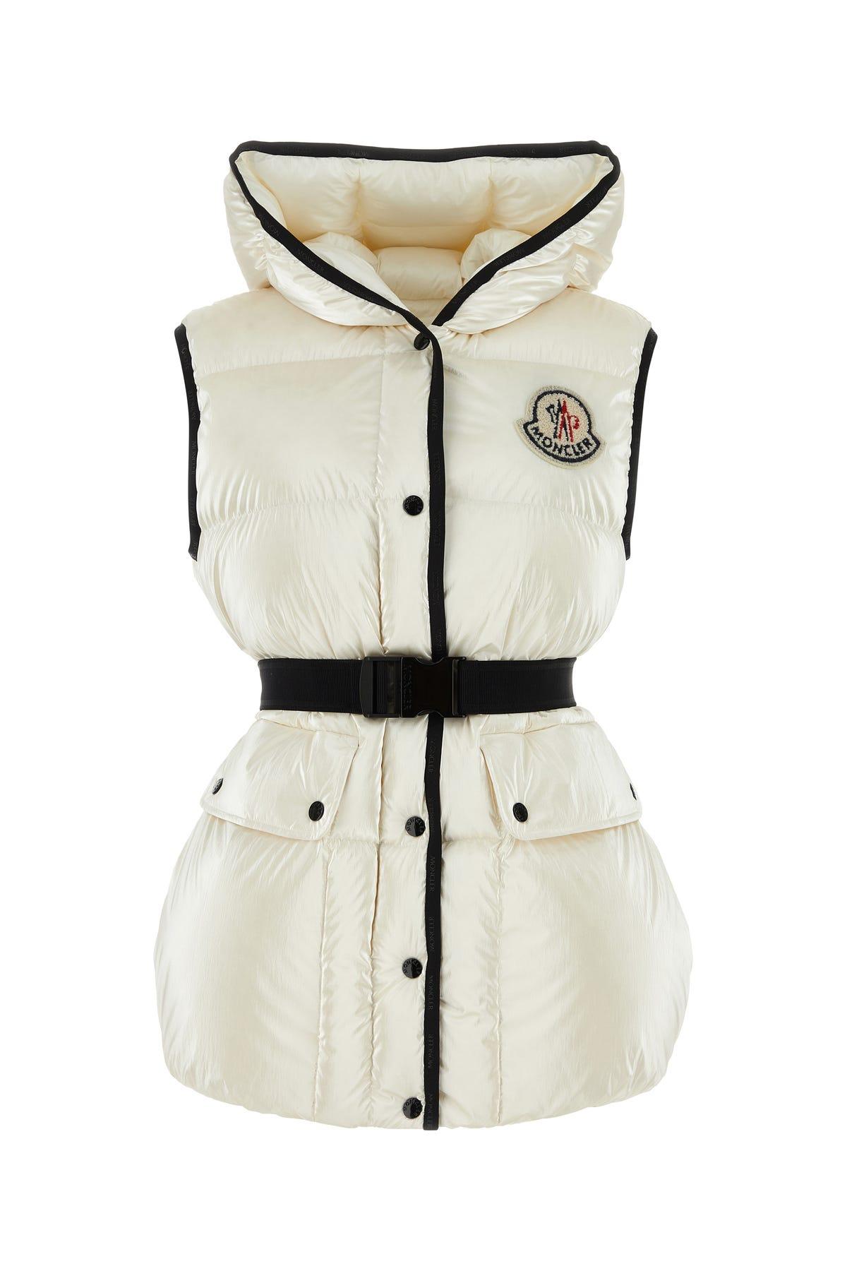 White top moncler gilet