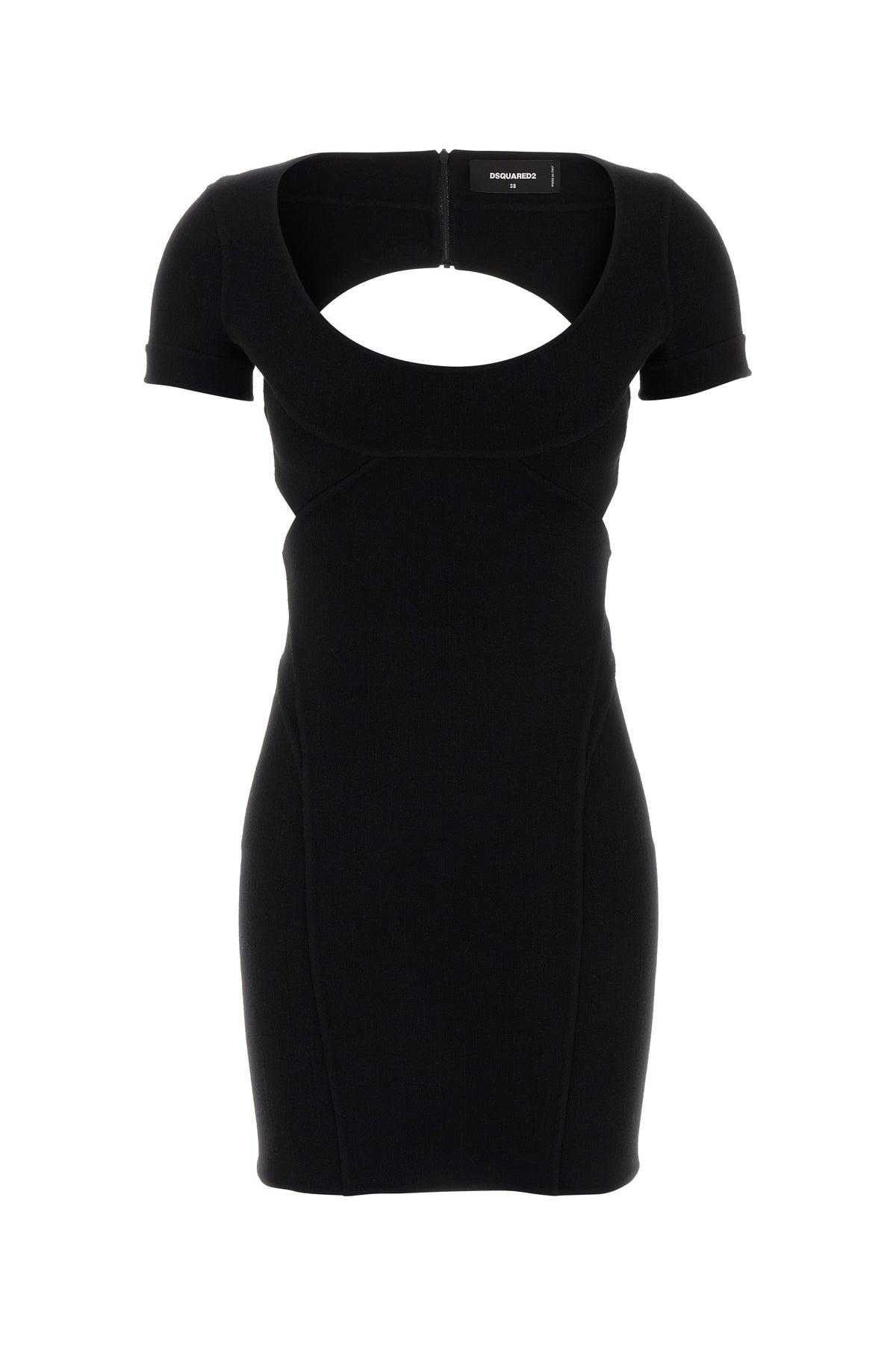 【送料&関税込】Dsquared2 Viscose Blend Mini Dress bkk17772_black_xl?pdp.template