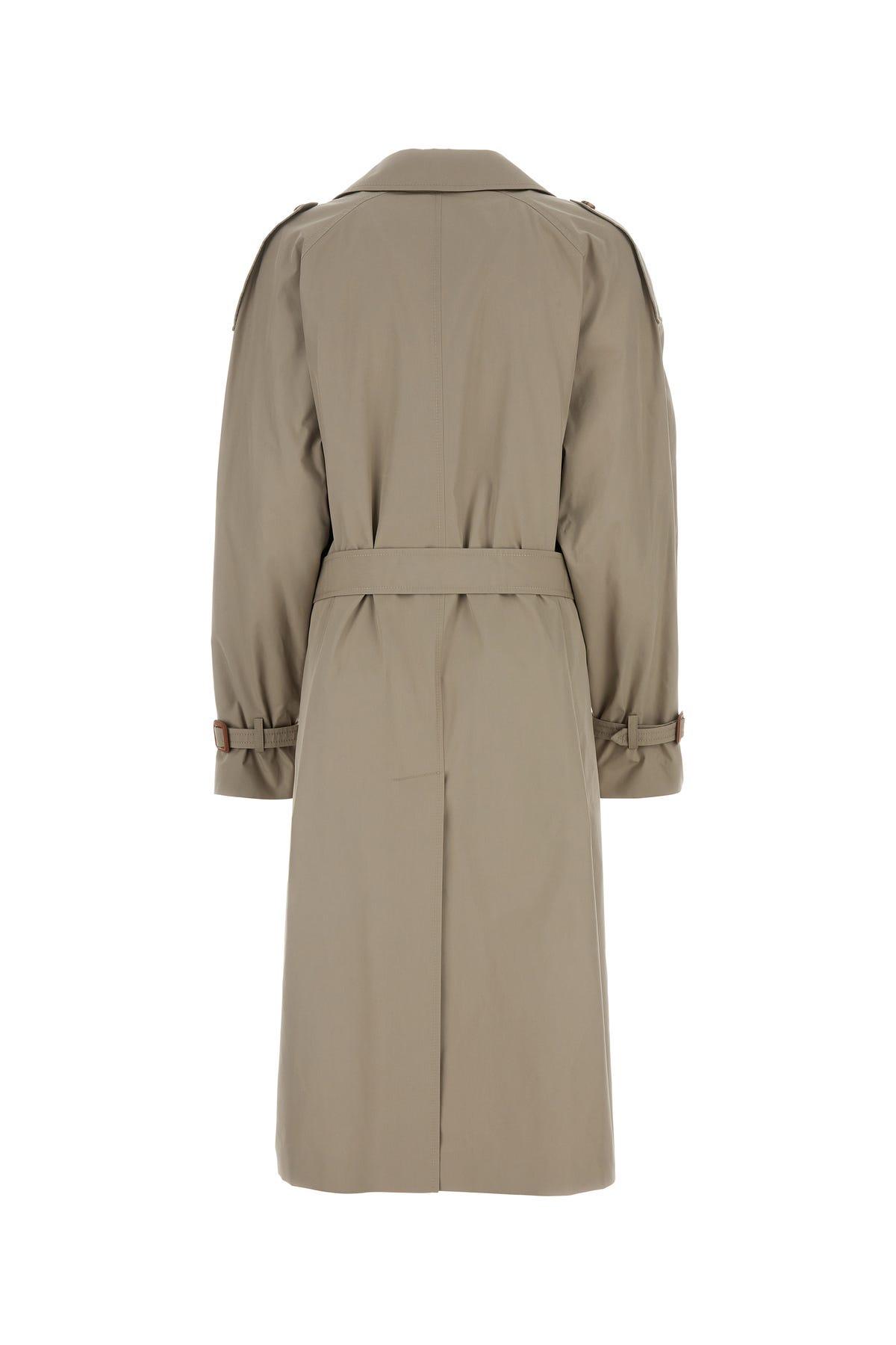 コート MIU MIU Soprabiti Miu Miu Soprabiti in Natural | Lyst