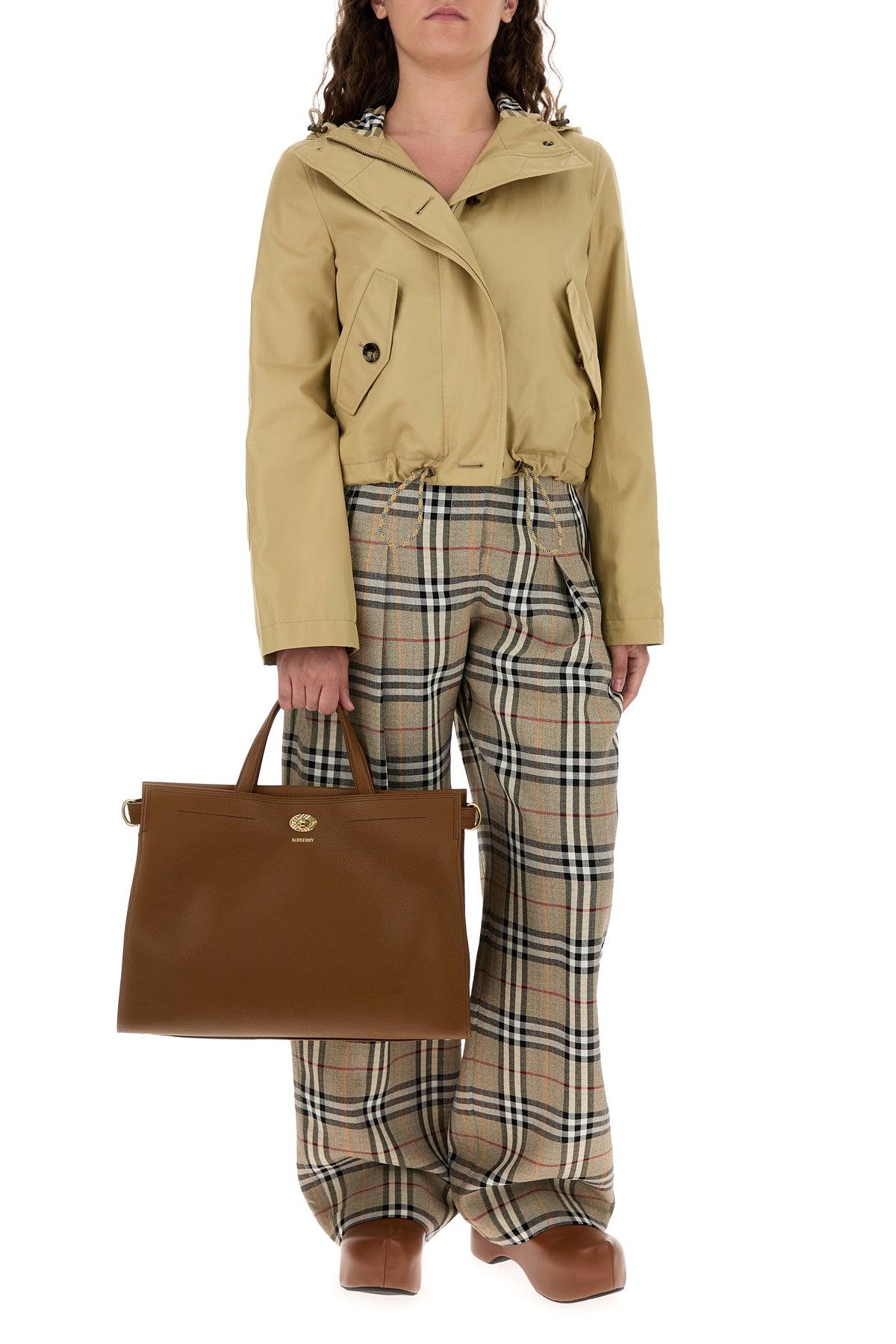 パンツ Burberry Embroidered Twill Wide-Leg Pant Burberry Embroidered Twill Wide-leg Pant | Lyst