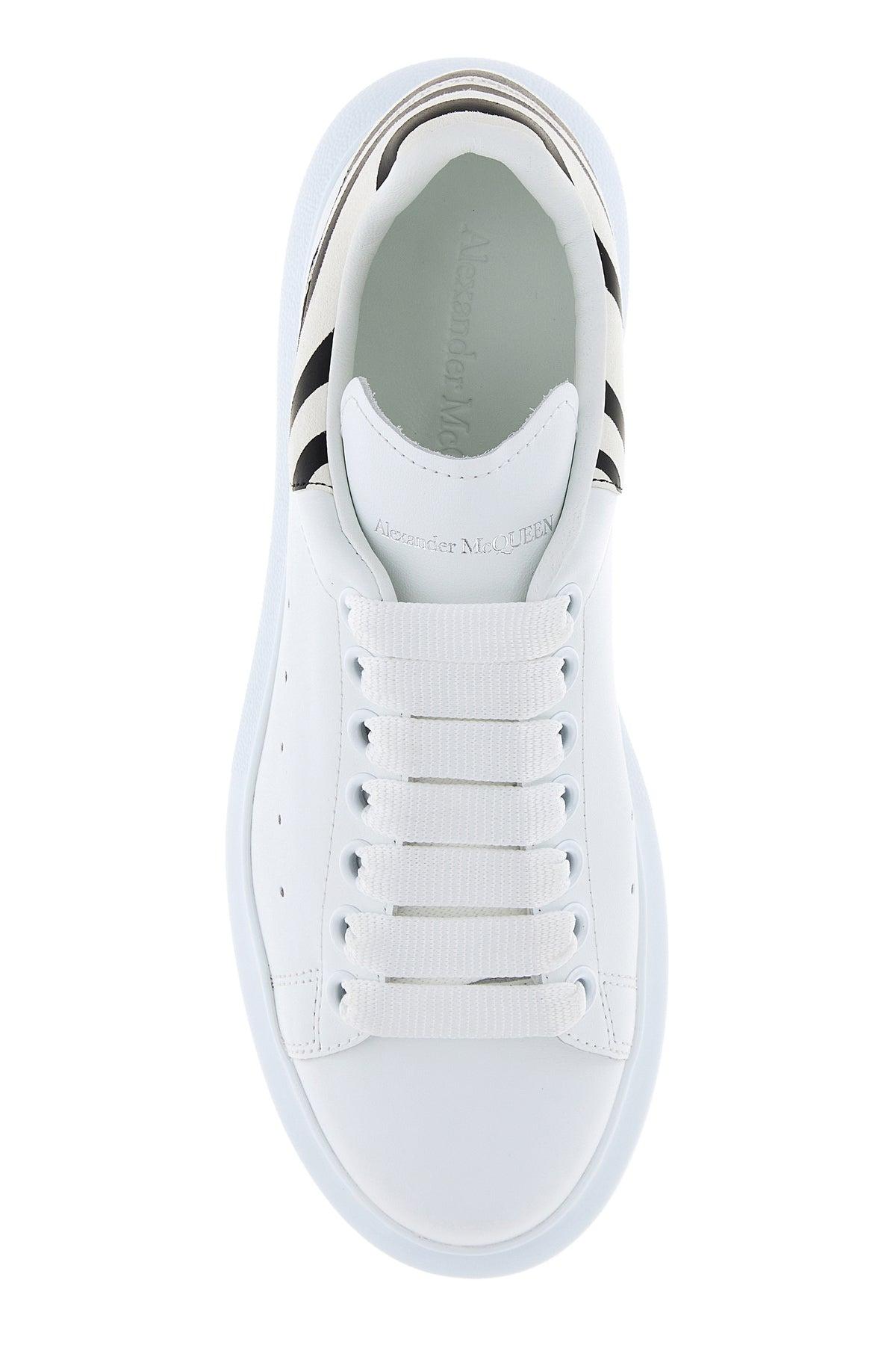 【初版】 ALEXANDER McQUEEN Alexander McQueen Leather Spike Larry Sneakers 'White