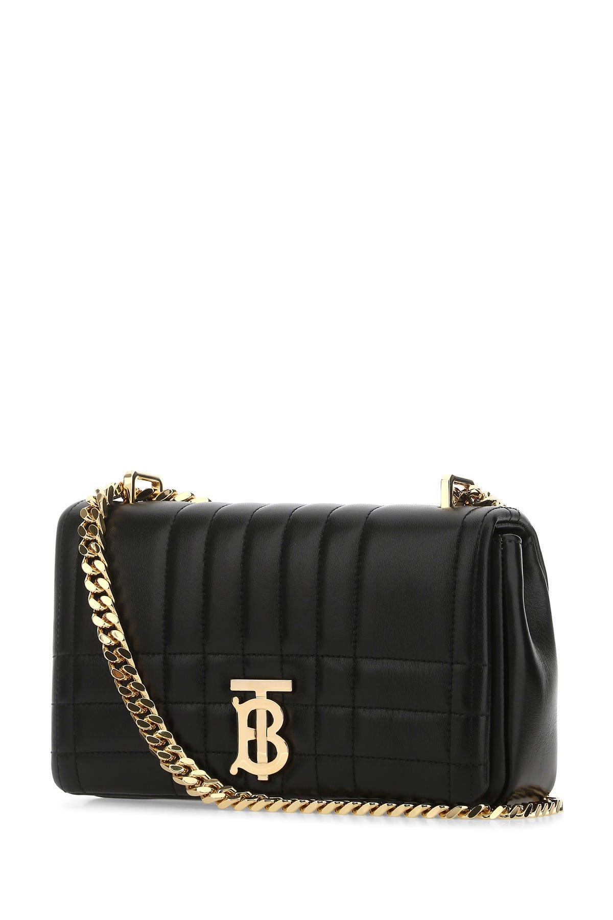 Burberry Lola Mini Quilted-leather Cross-body Bag - Black - ShopStyle