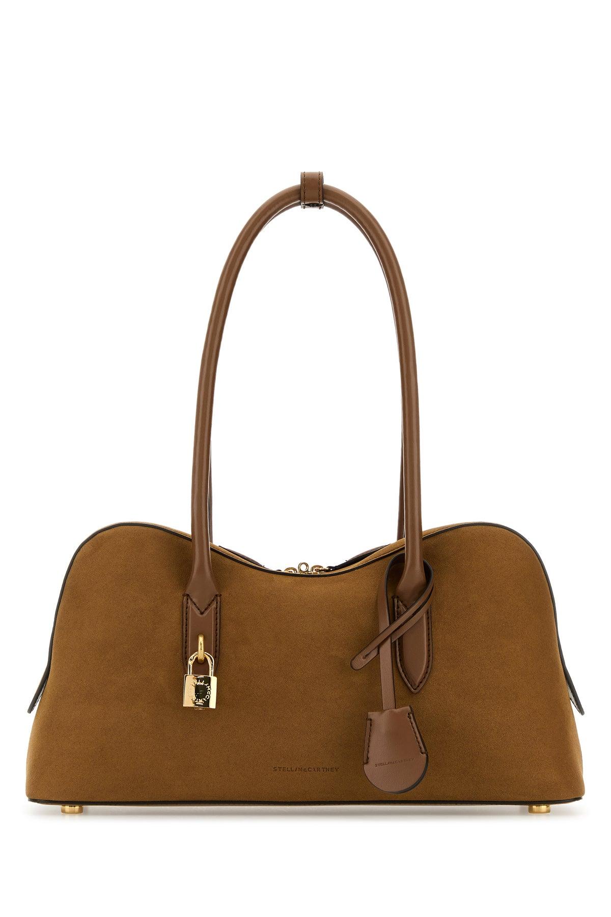 ハンドバッグ Stella Mccartney Camel Suede Alter Mat Stella Ryder Handbag Stella McCartney Camel Suede Alter Mat Ryder Shoulder Bag in