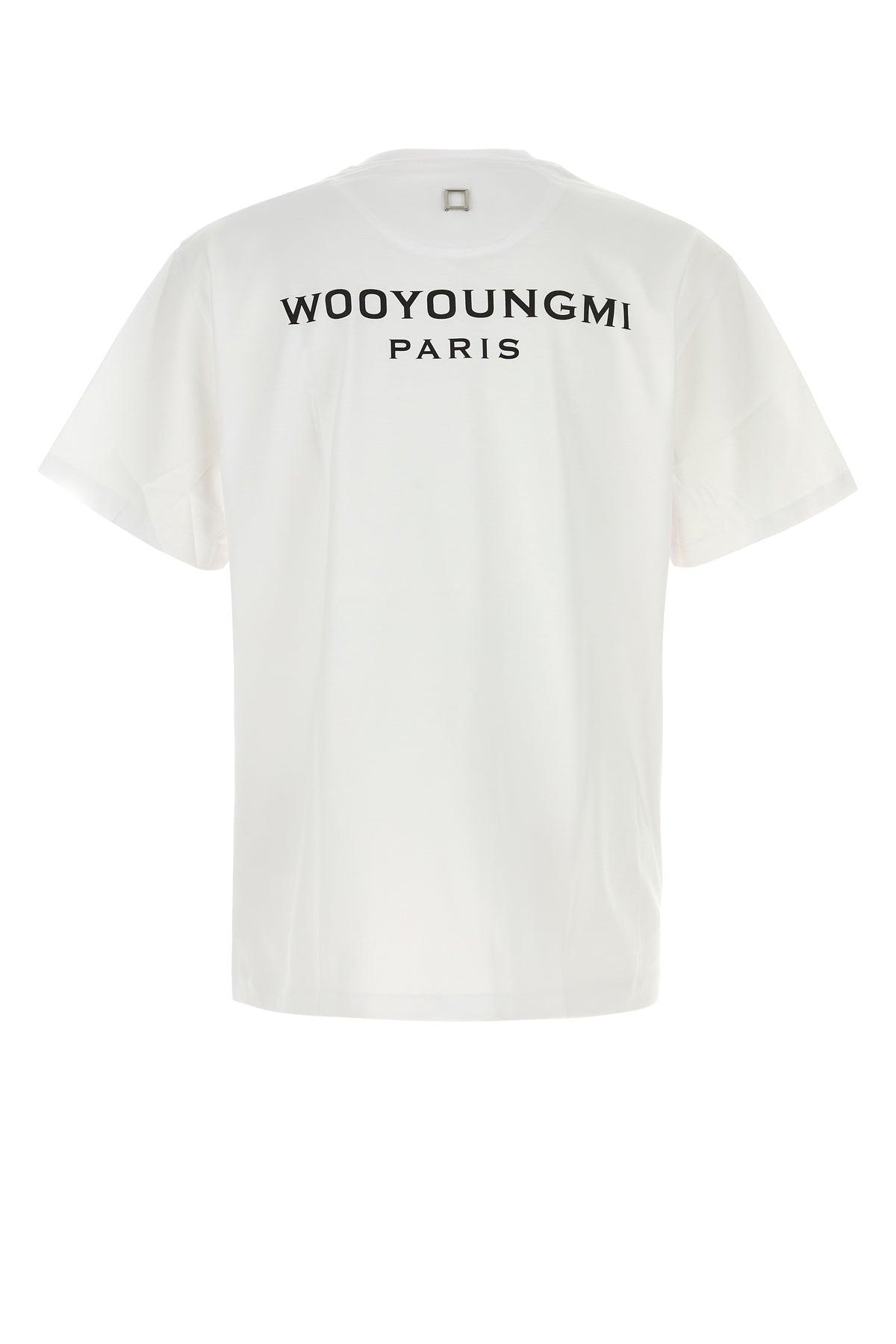 【関税込み】WOOYOUNGMI ブラック バックロゴ 長袖Tシャツ WOOYOUNGMIのブラック ロゴ刺繍 Tシャツがセール中
