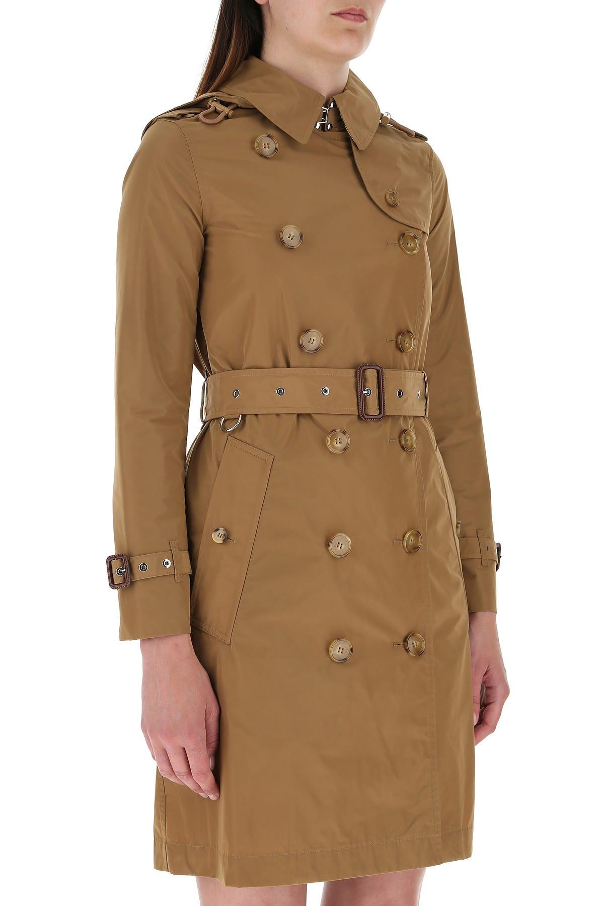 burberry polyester trench coat