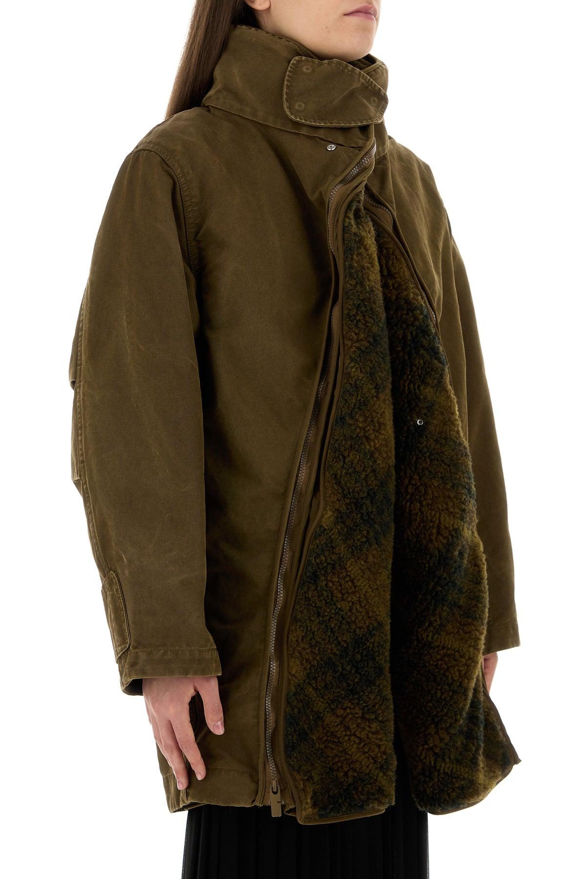 ジャケット Burberry Army Green Gabardine Reversible Jacket Burberry Army Green Gabardine Reversible Jacket | Grailed