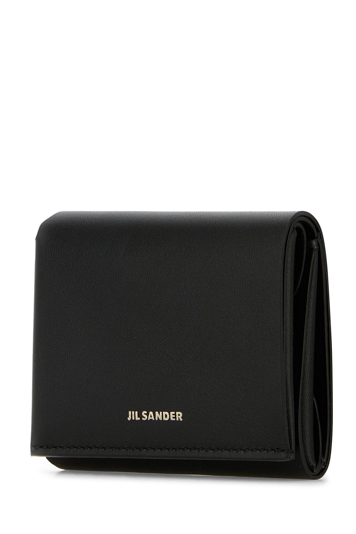 Jil Sander Origami Wallet in Black for Men | Lyst