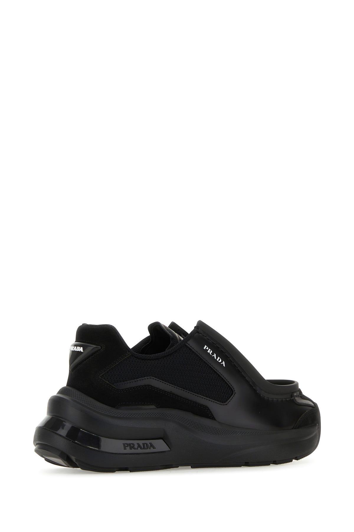 Black prada tennis shoes Clearance