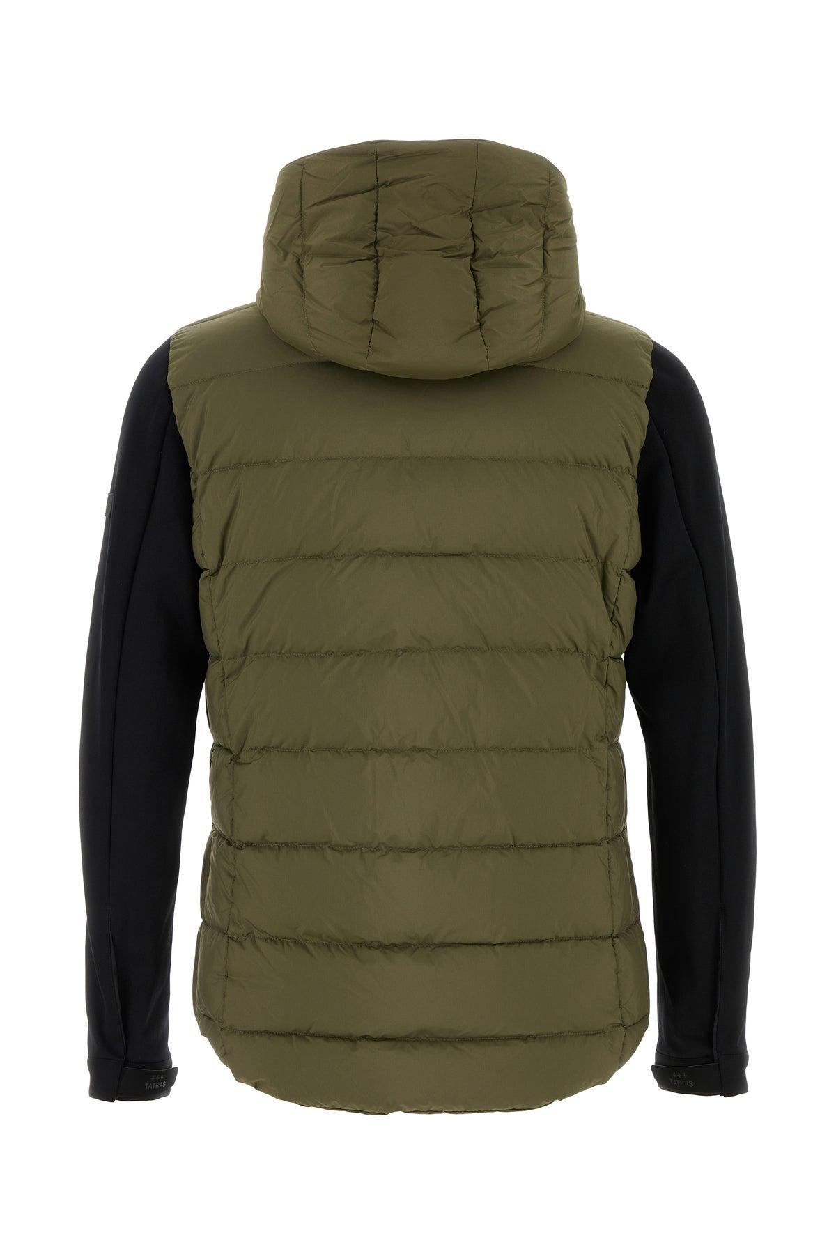 Tatras Army Green Nylon Taro Down Jacket for Men | Lyst UK