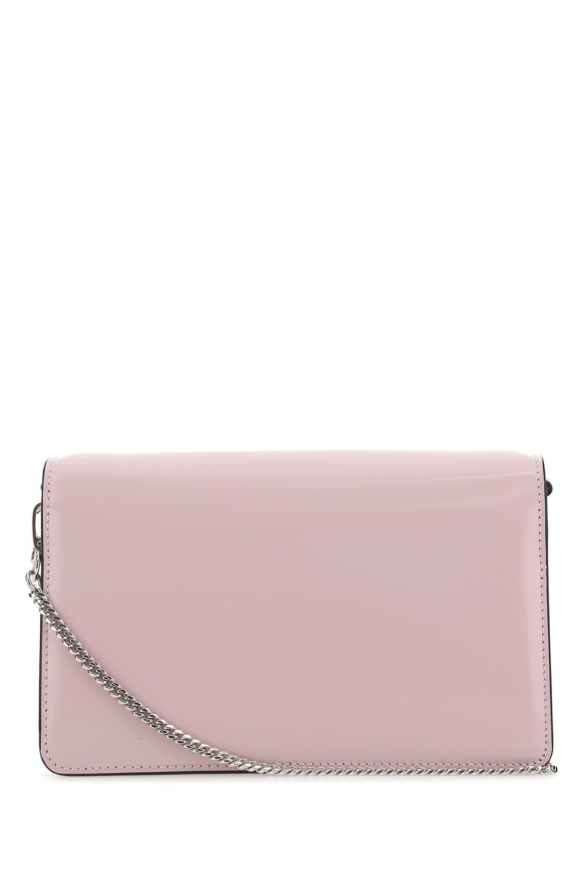 Moedig aan dagboek niets Prada Pastel Leather Clutch in Pink | Lyst