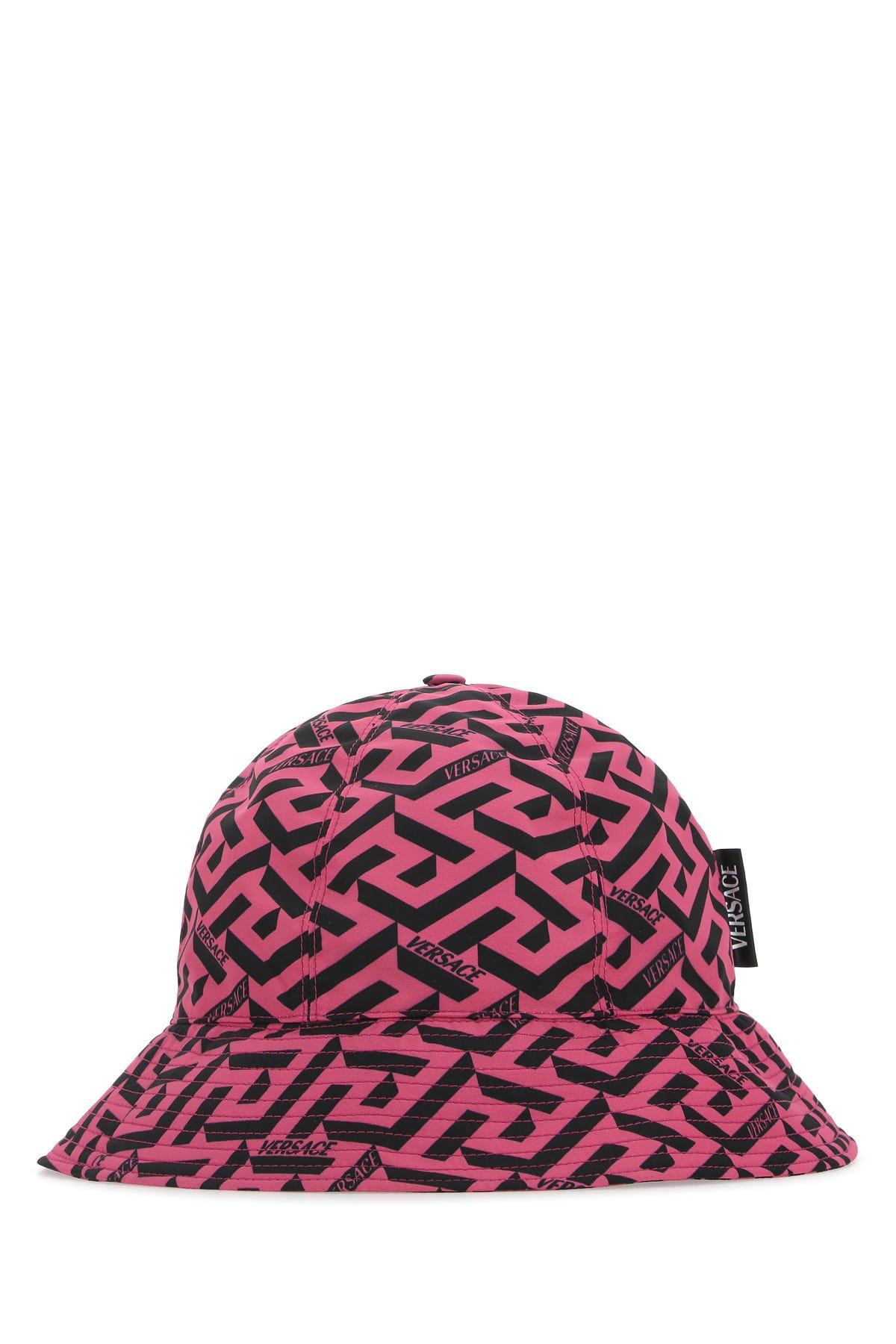 Versace Polyester Bucket Hat in Red Lyst UK