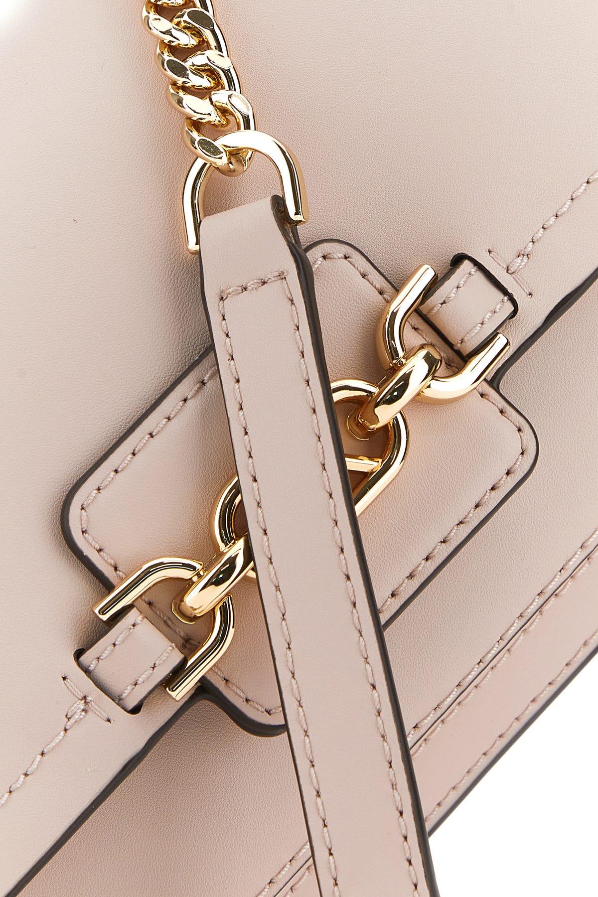 Heather Extra-Small Metallic Leather Crossbody Bag