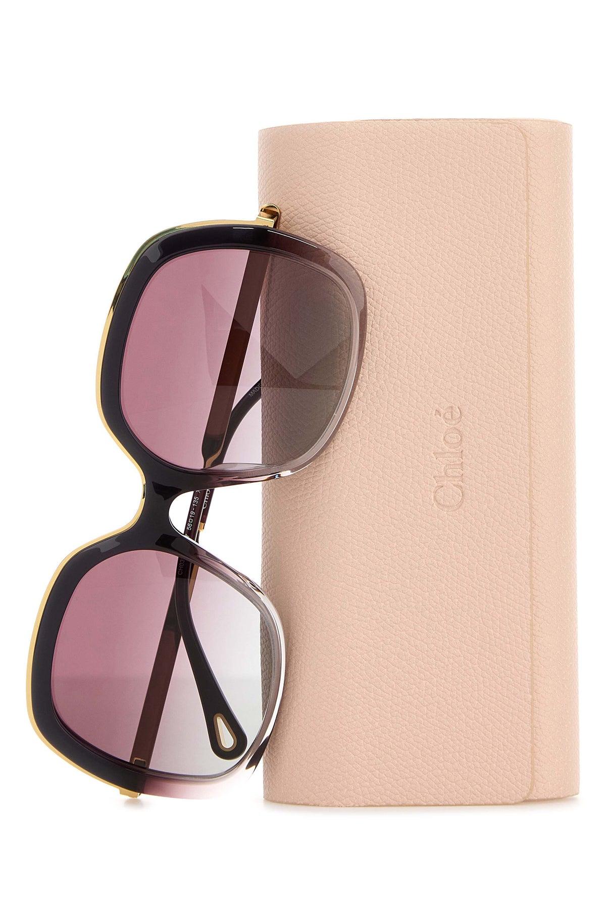 サングラス Chloe Purple Acetate Sunglasses Chloé Purple Acetate Sunglasses | Lyst UK