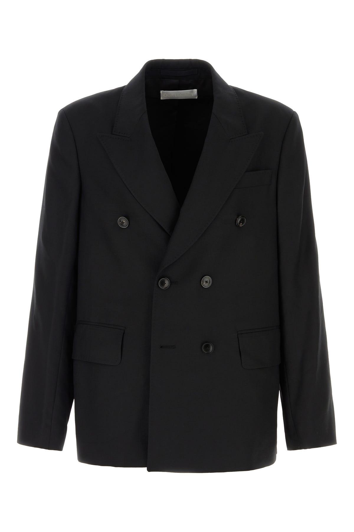 Our Legacy Double Breasted Jacket in Black for Men Lyst UK