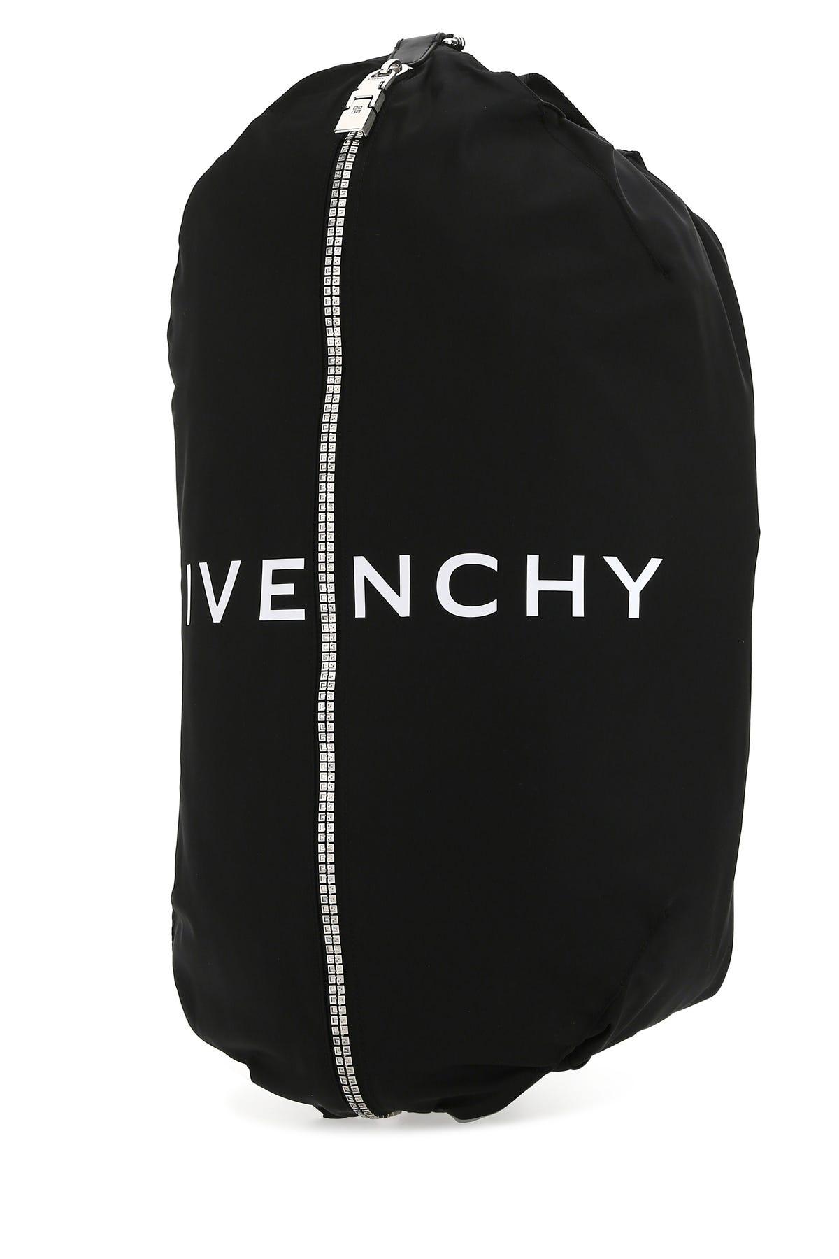 Givenchy Logo Printed Zipped Backpack in Black for Men | Lyst