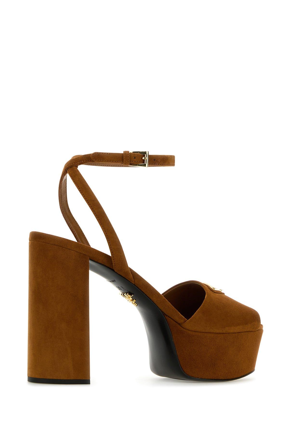 Prada suede sandals online