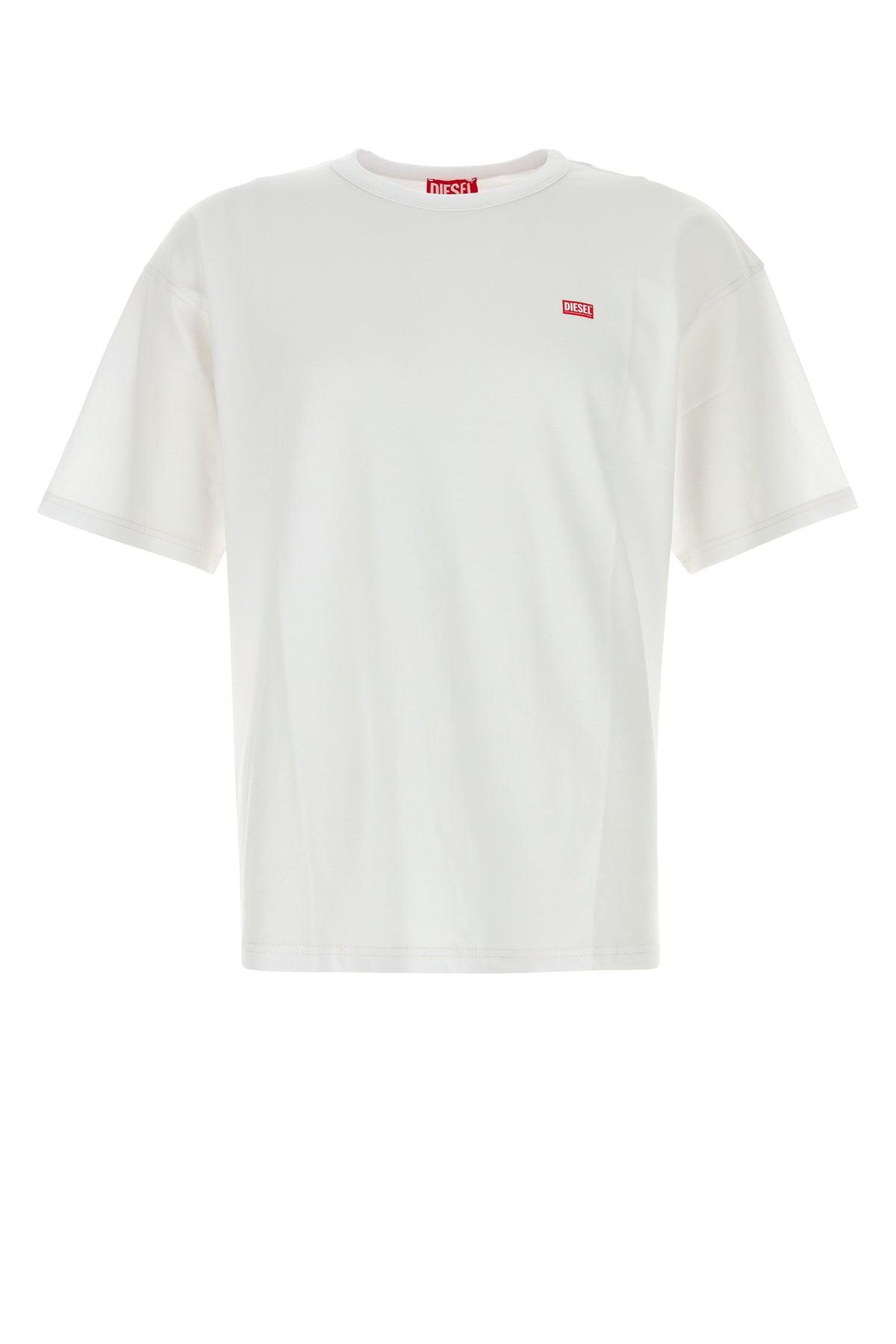 Tシャツ・カットソー Diesel White Cotton T-Boxt-R30 T-Shirt DIESEL Cotton T-Boxt-R30 T-Shirt in White for Men | Lyst