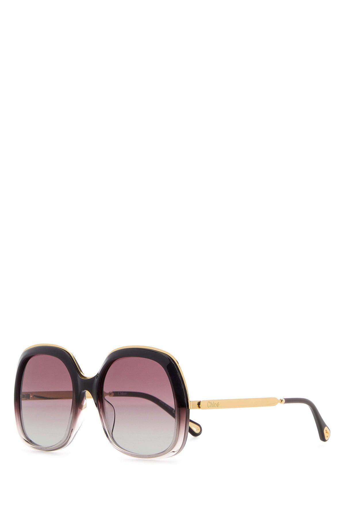 【関税&送料込】Chloe Purple Acetate Sunglasses Chloé Purple Acetate Sunglasses | Lyst