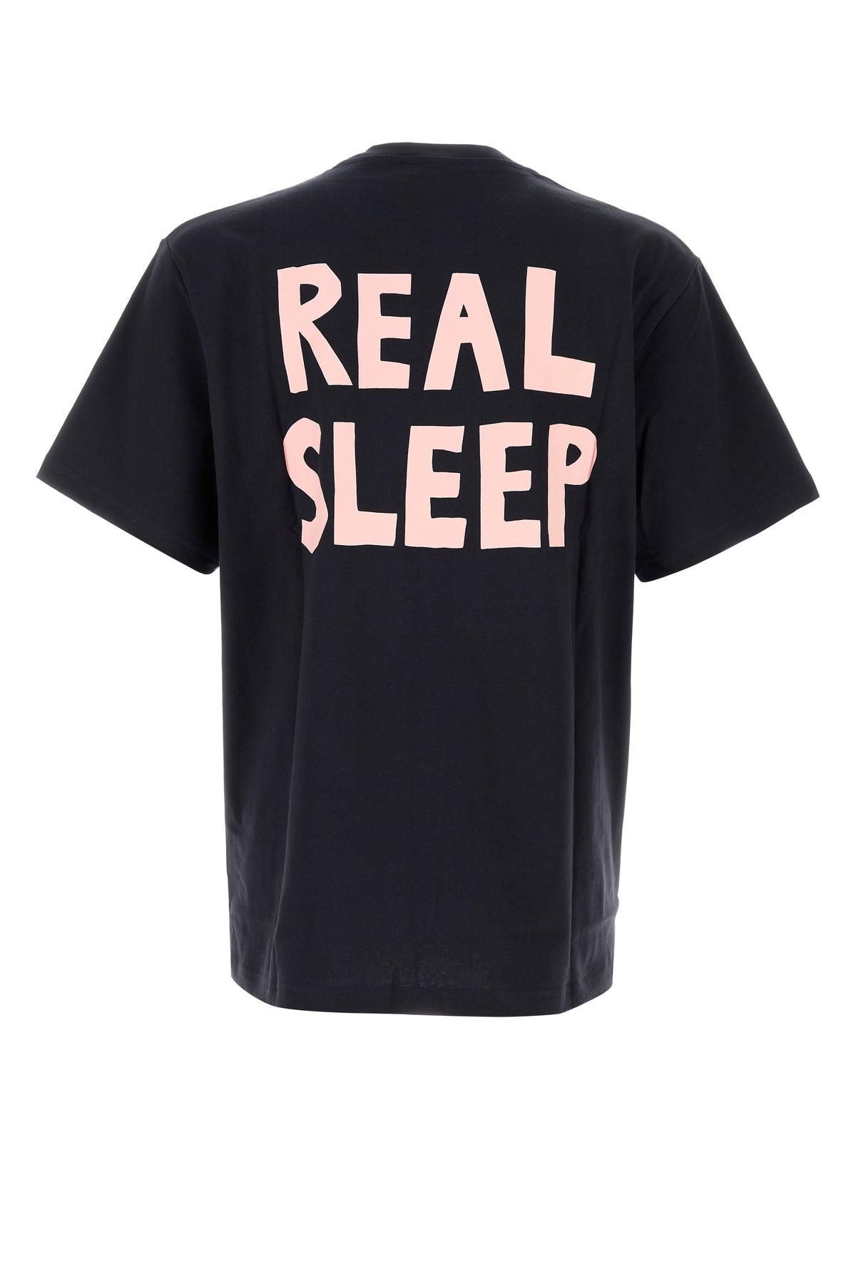 JW Anderson Jw Anderson Midnight Cotton T-Shirt in Black for