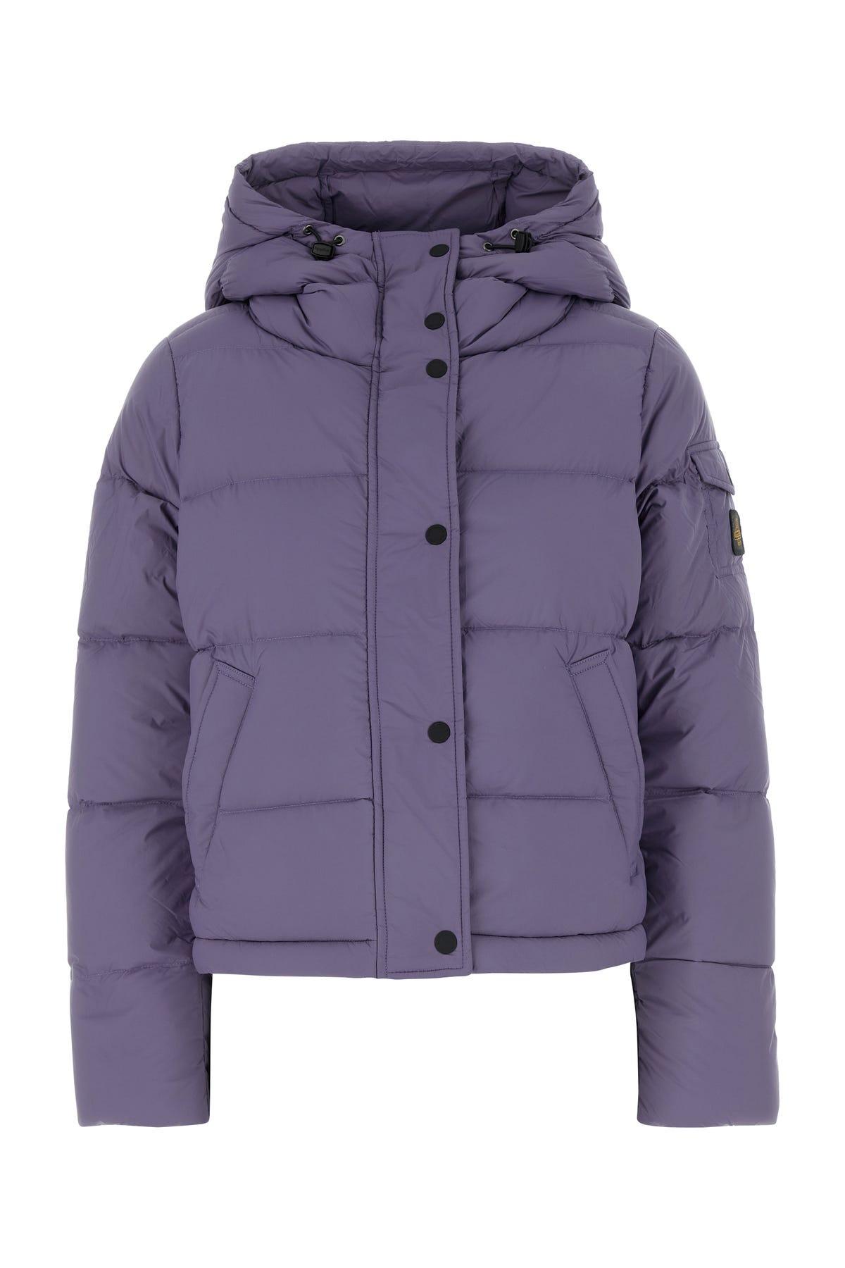Refrigiwear Piumino Corto Puffy Braffy in Purple Lyst UK