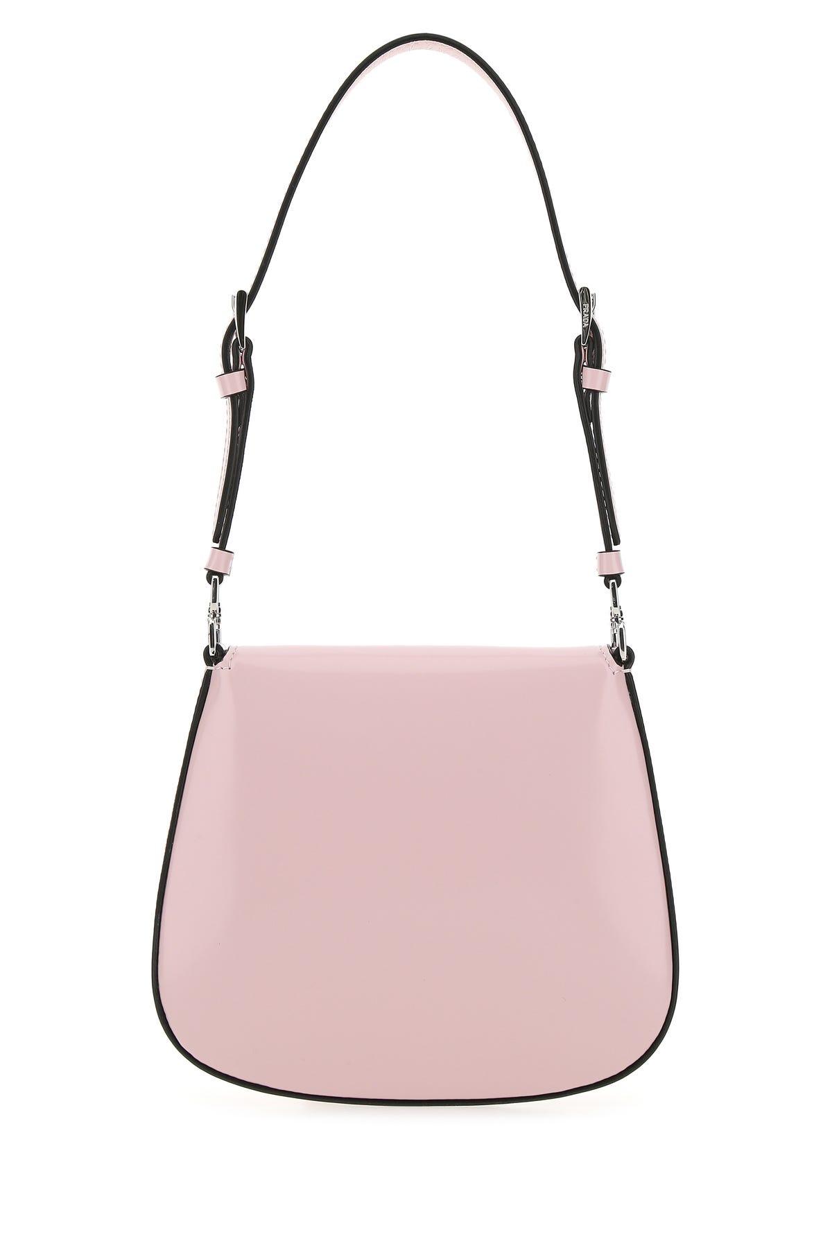 PRADA: bag in brushed leather - Pink