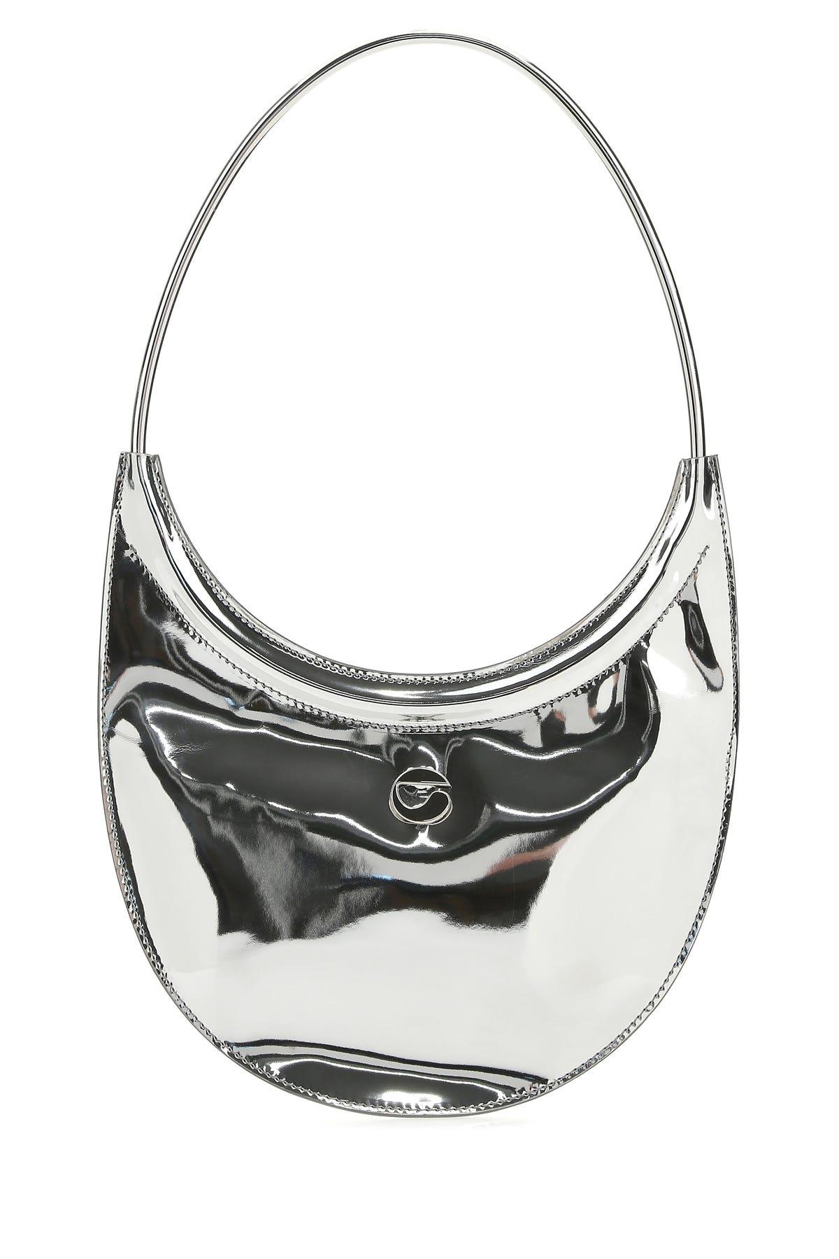 Engaged access attack Coperni Leather Ring Swipe Shoulder Bag in Metallic | Lyst