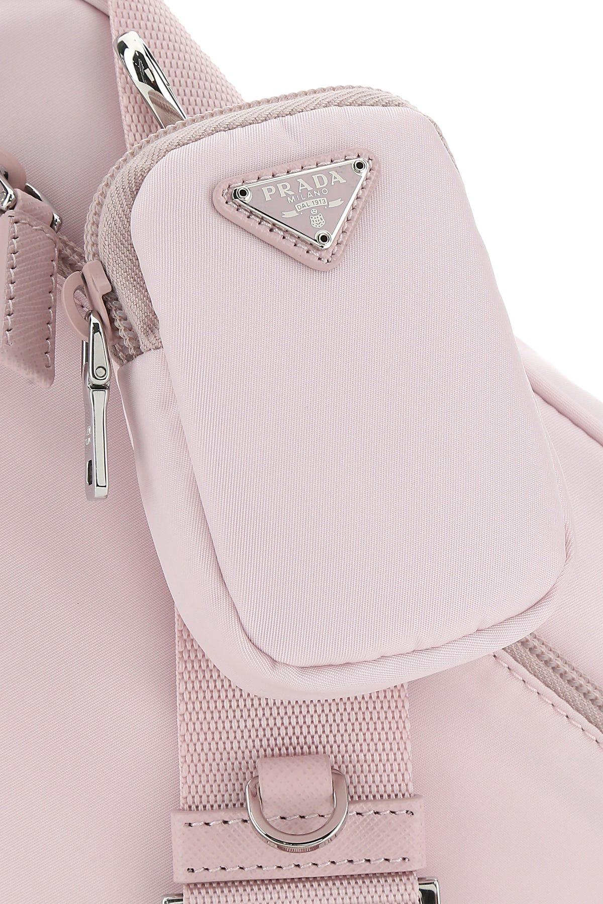 Prada Re-nylon Shoulder Bag In Alabaster Pink | Lyst