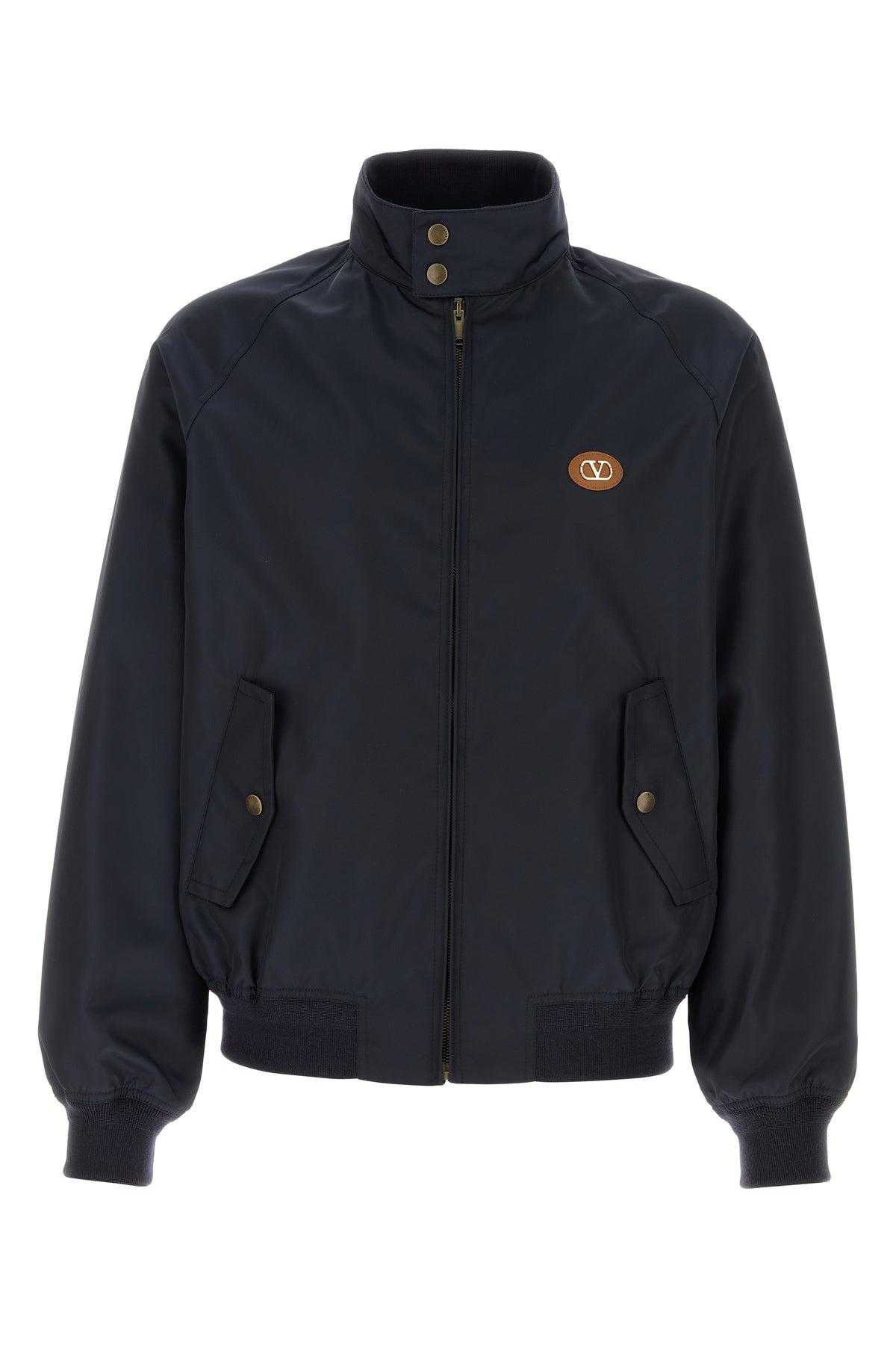 ブルゾン Valentino Garavani Midnight Blue Nylon Jacket Valentino Garavani Midnight blue nylon jacket | The Fashion
